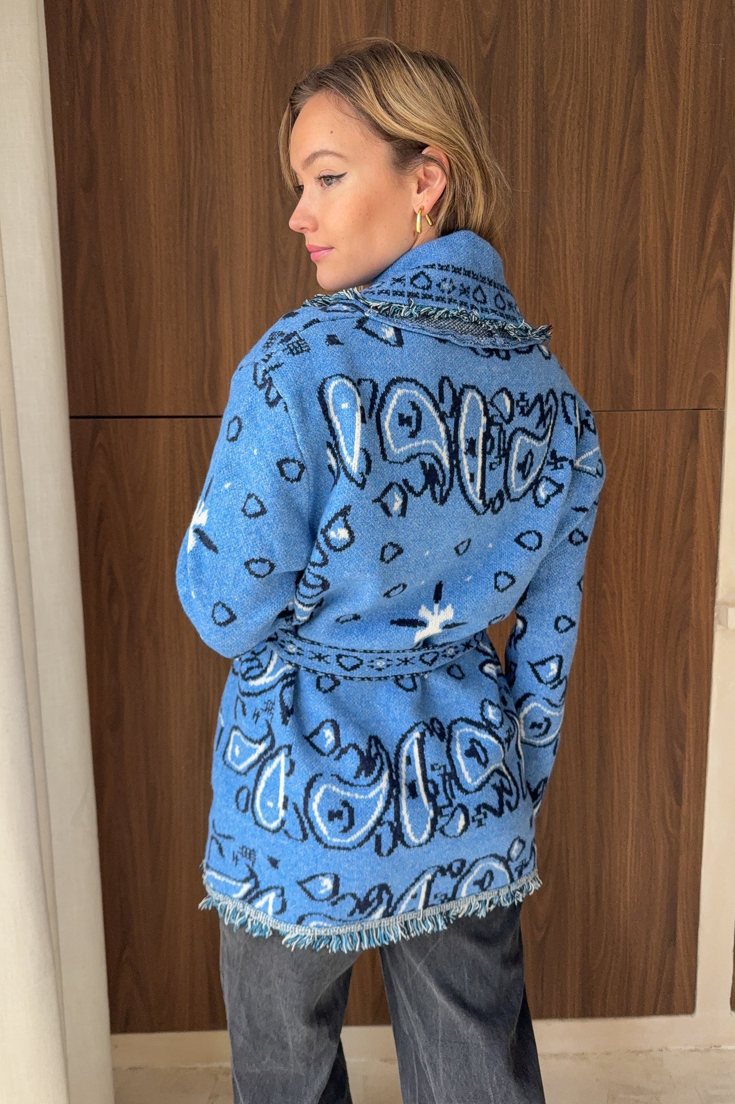 VESTE NYLA BLEU