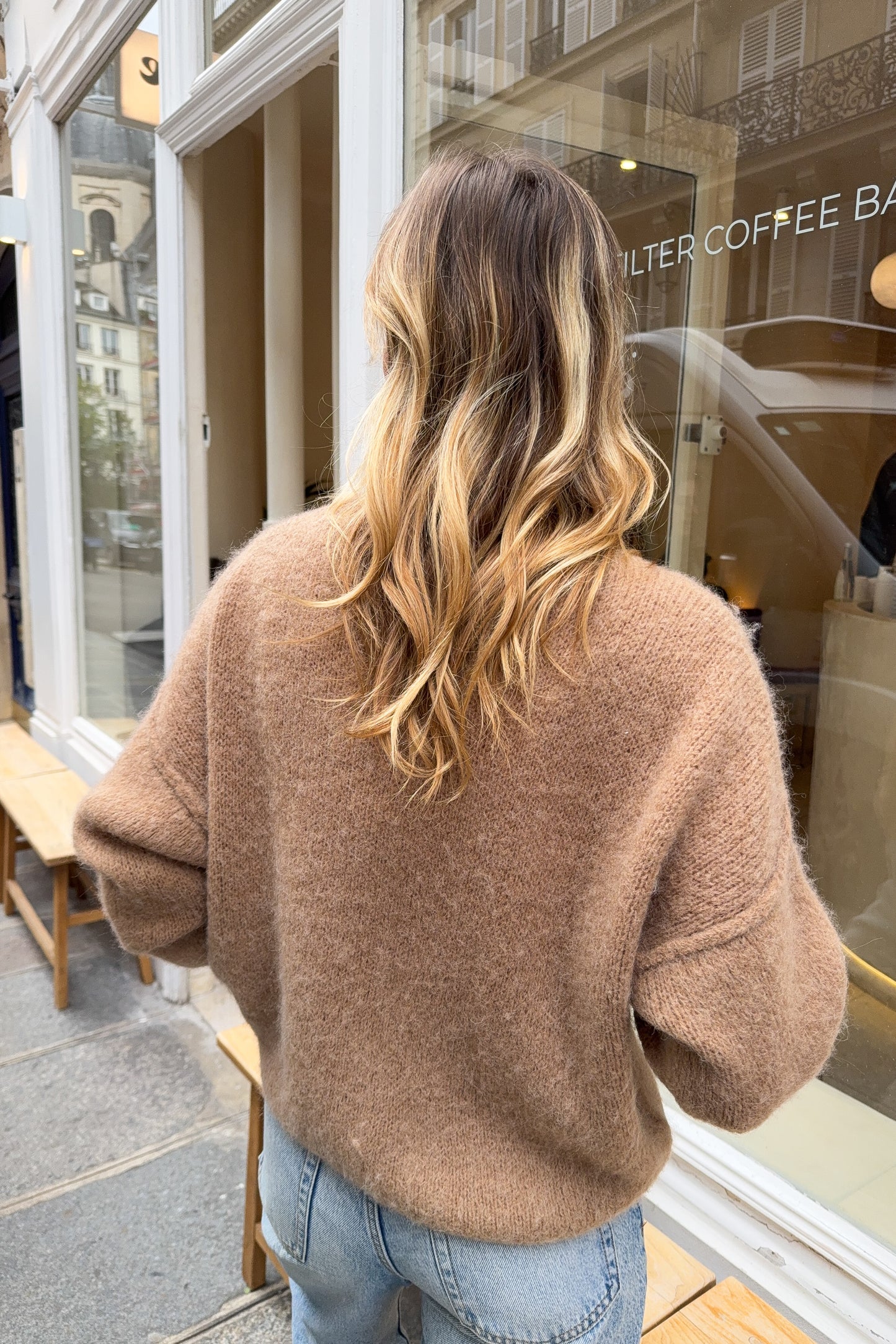 PULL JEREMIAH CAMEL (alpaga)