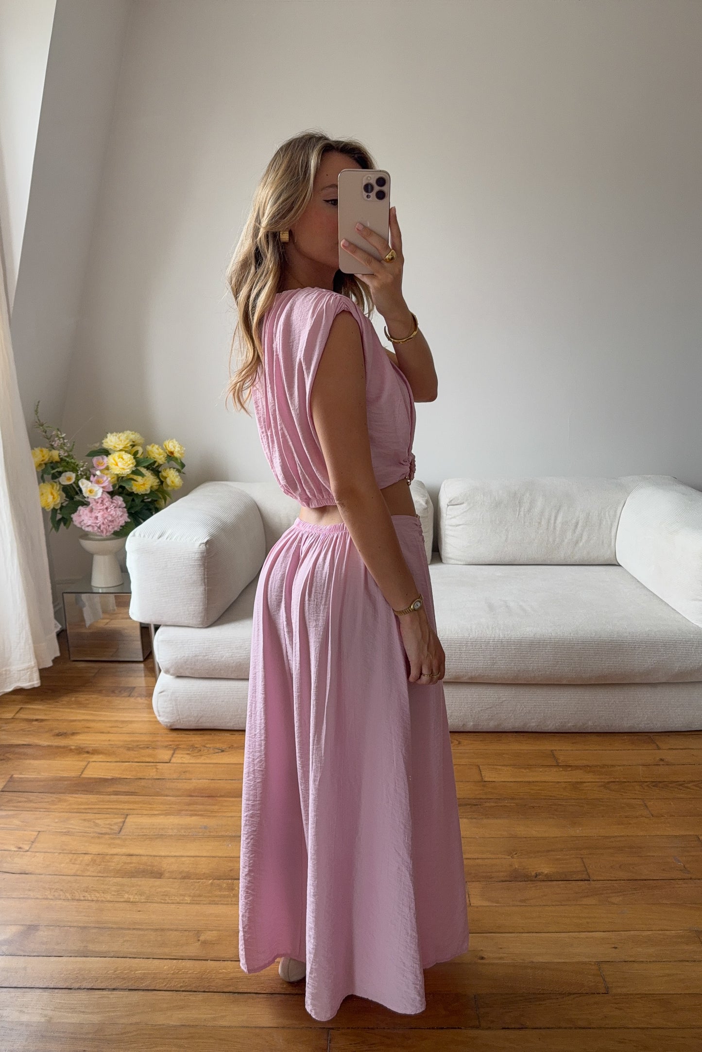 ENSEMBLE EVA ROSE PALE