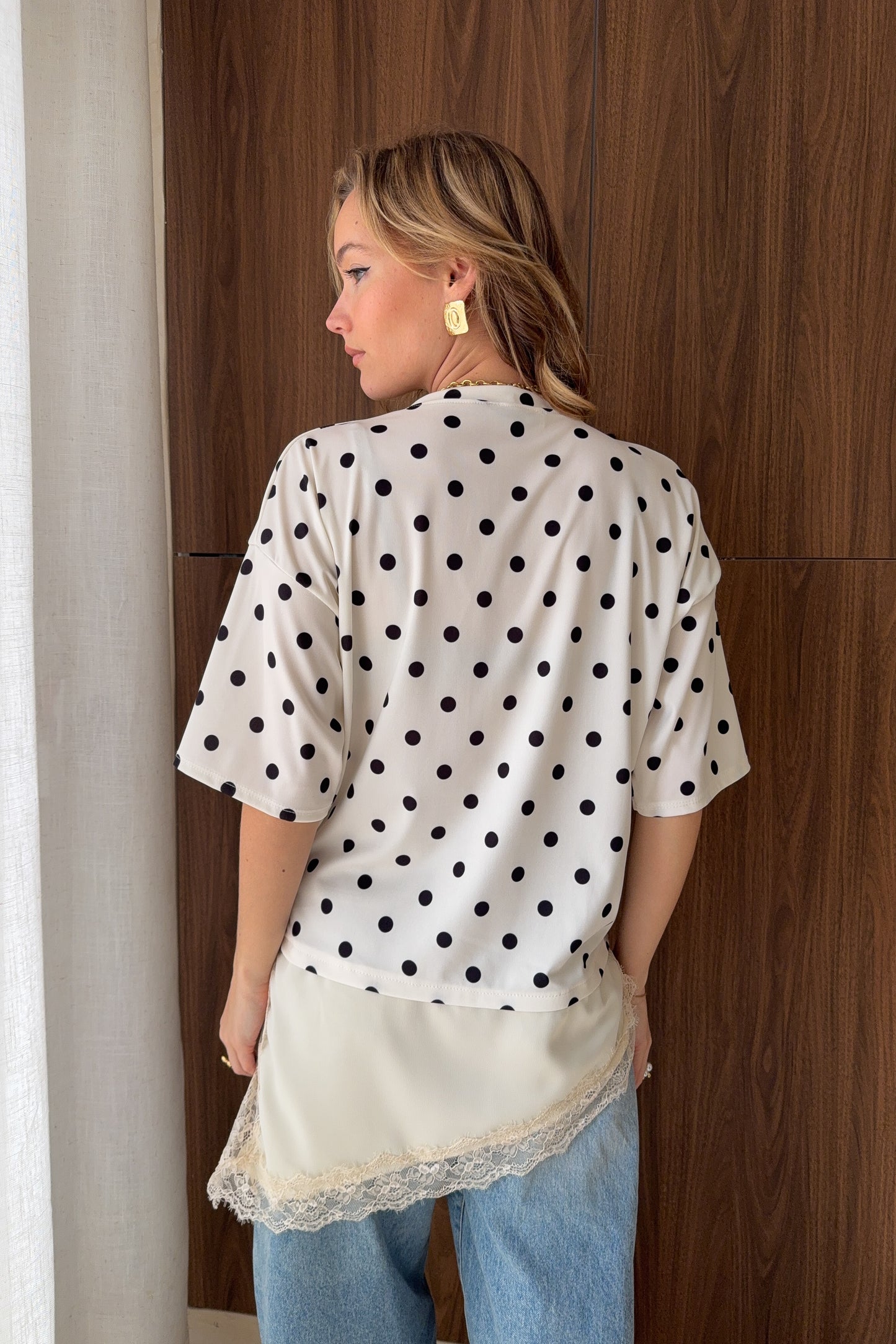 TOP PAUL ECRU OVERSIZE