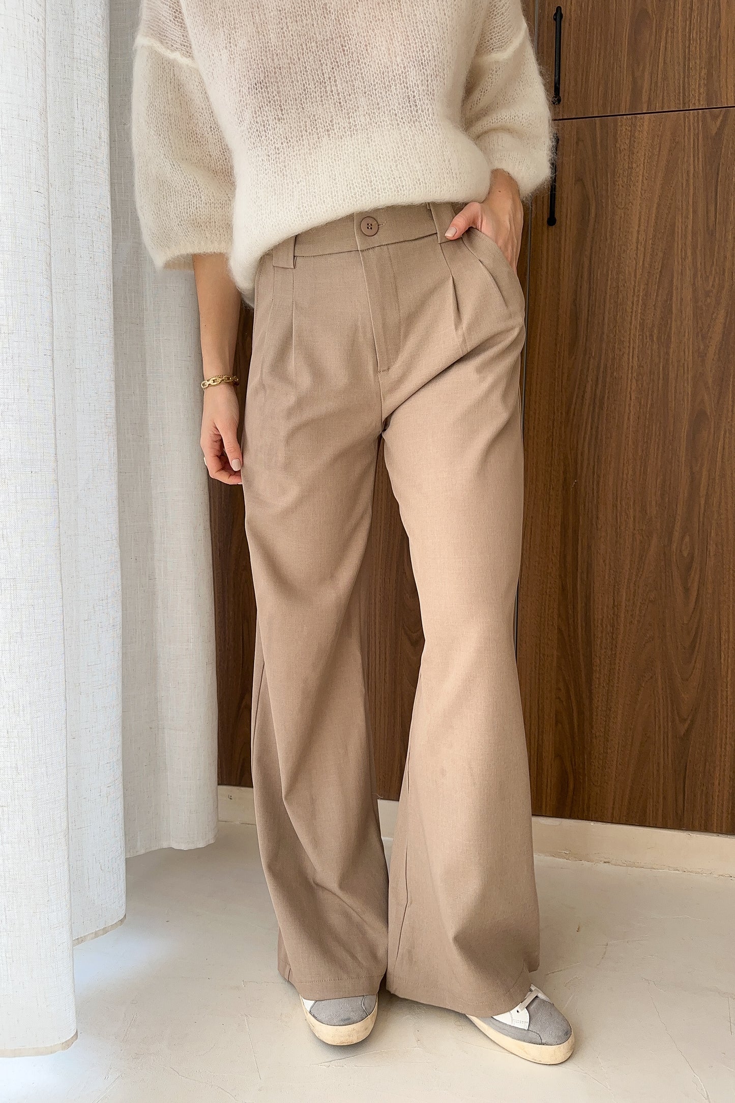 PANTALON AUGUSTE BEIGE