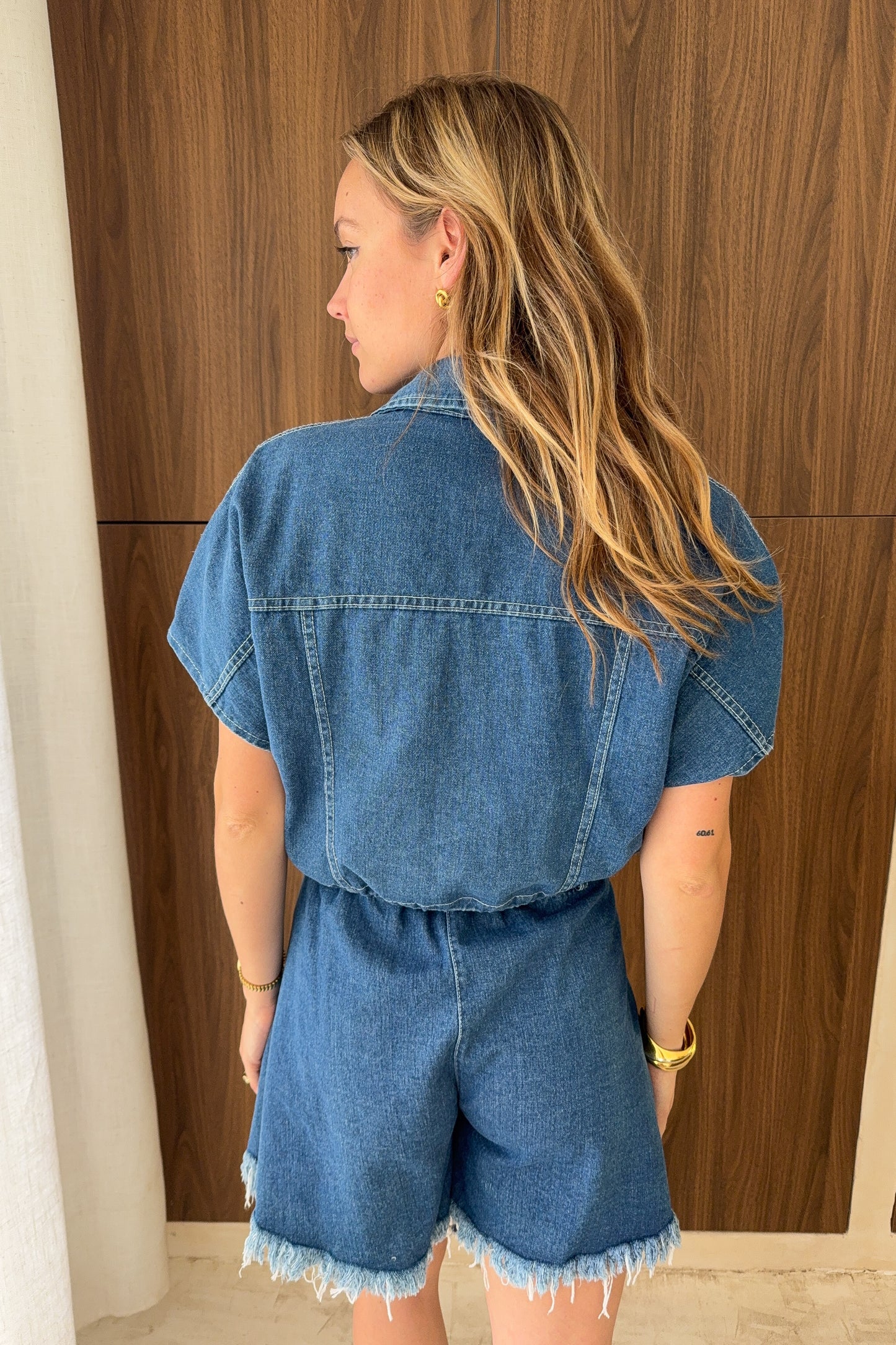 SHORT EN JEAN KATE BRUT
