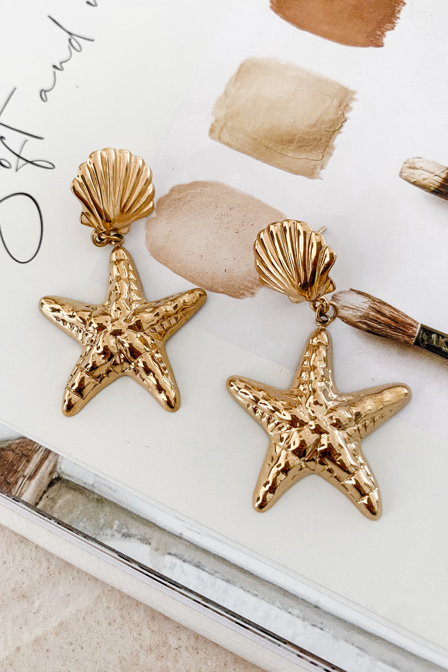 BOUCLES D'OREILLES ETOILE