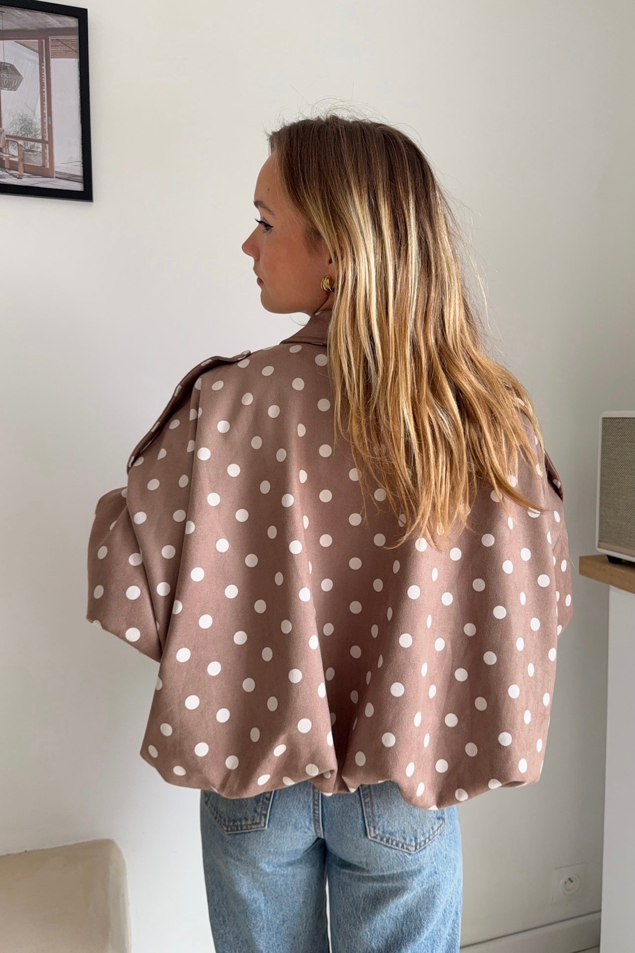 VESTE CAROLINA BEIGE