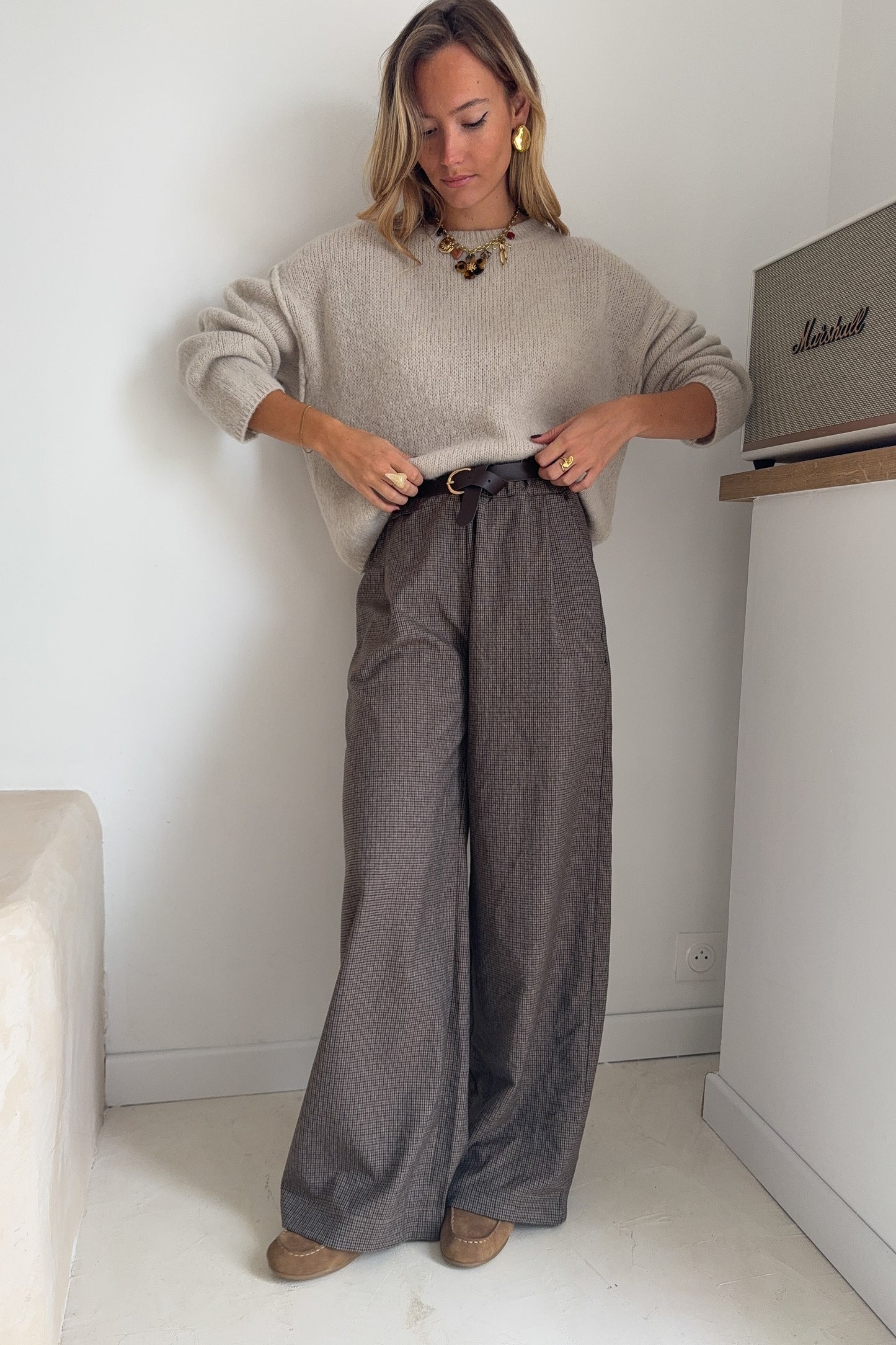 PANTALON LAUREL (vendu avec sa ceinture)