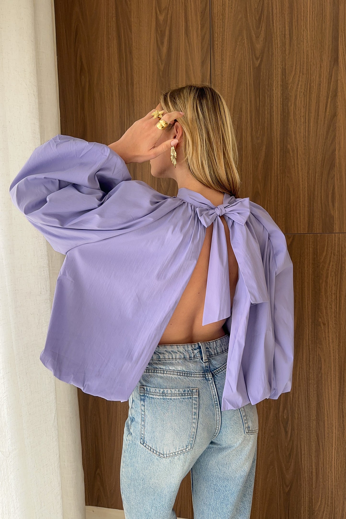 BLOUSE VALENTINA LILAS