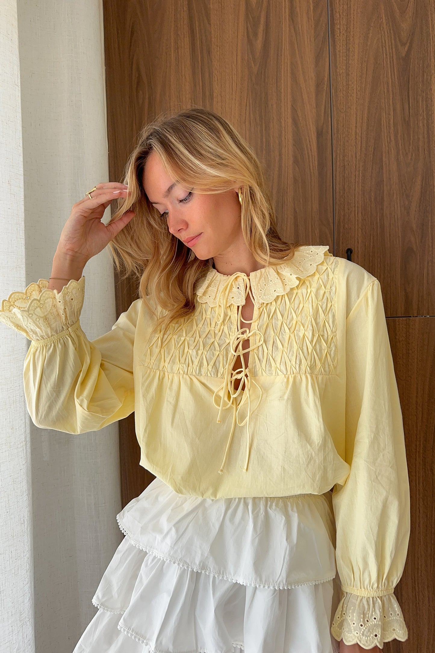 BLOUSE ALIX JAUNE