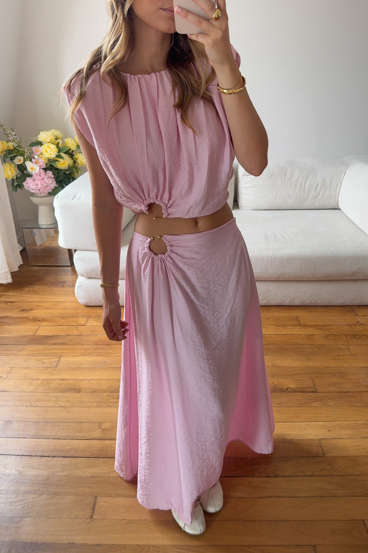 ENSEMBLE EVA ROSE PALE