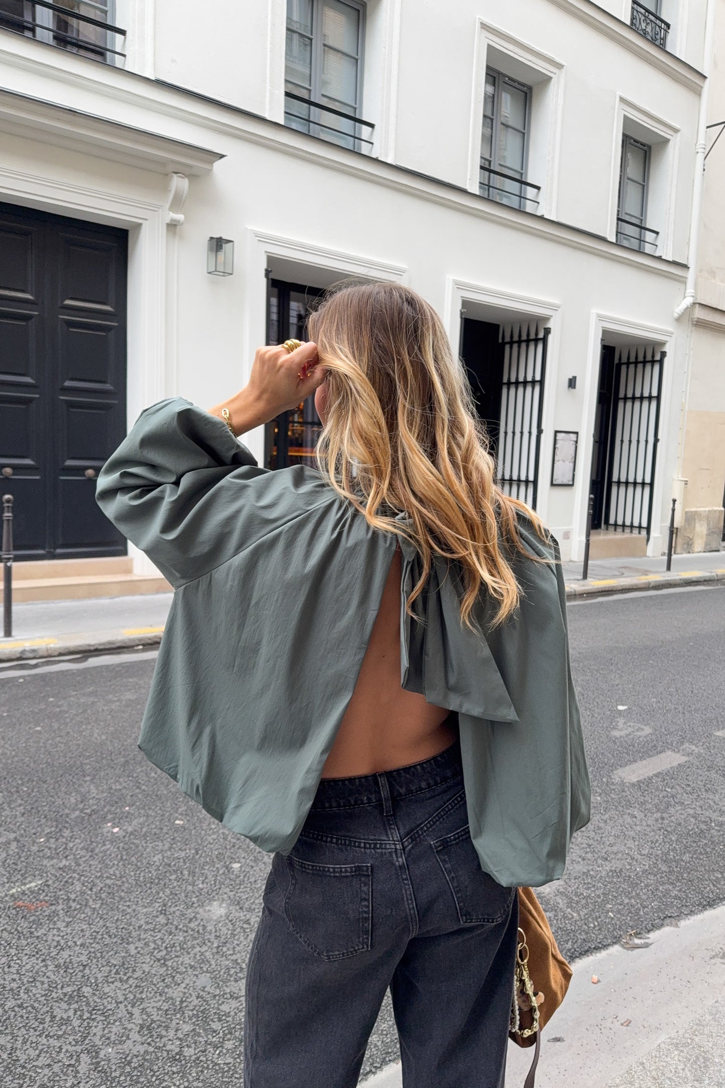 BLOUSE VALENTINA KAKI