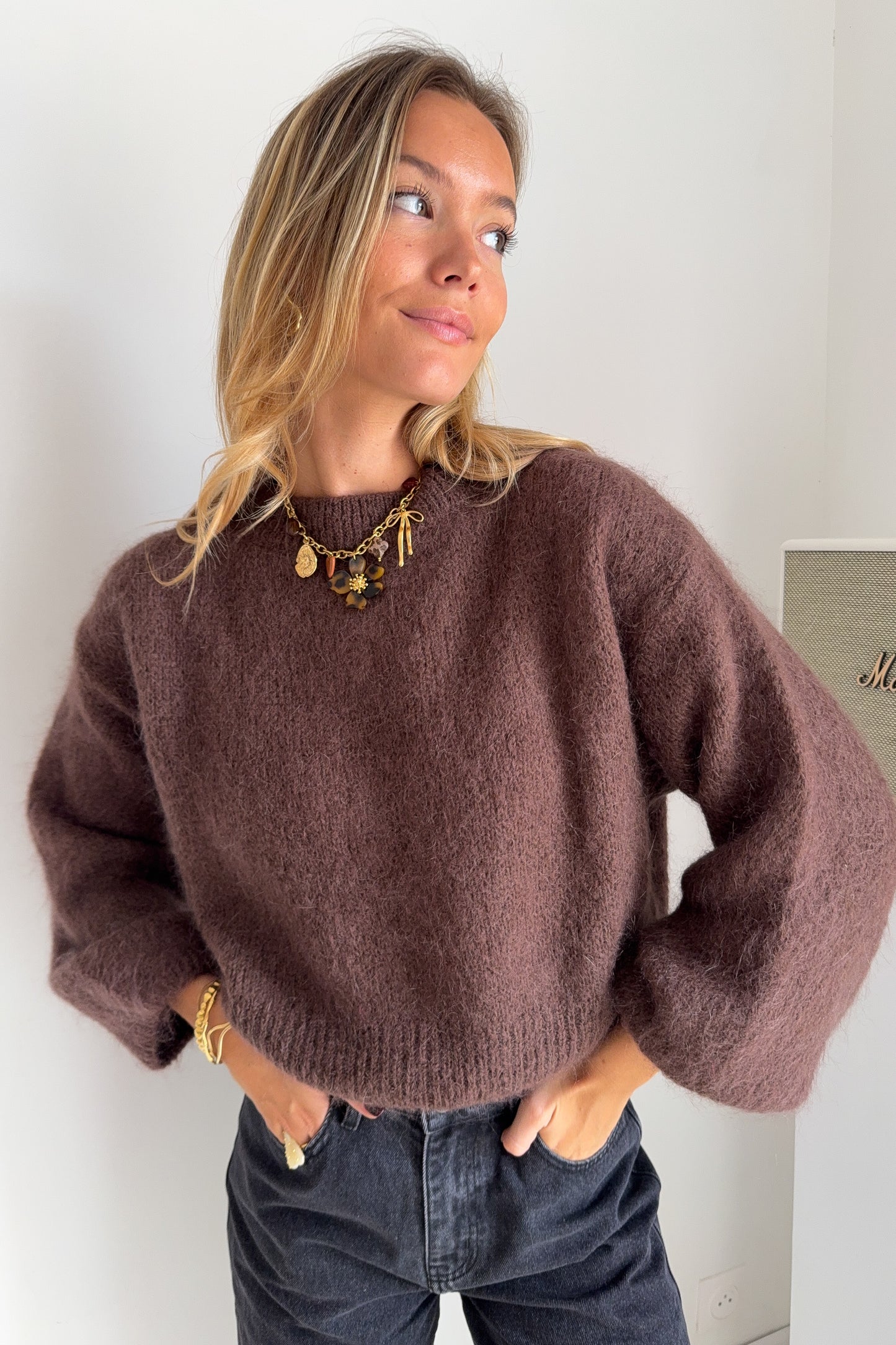 MAILLE STEVEN CHOCOLAT