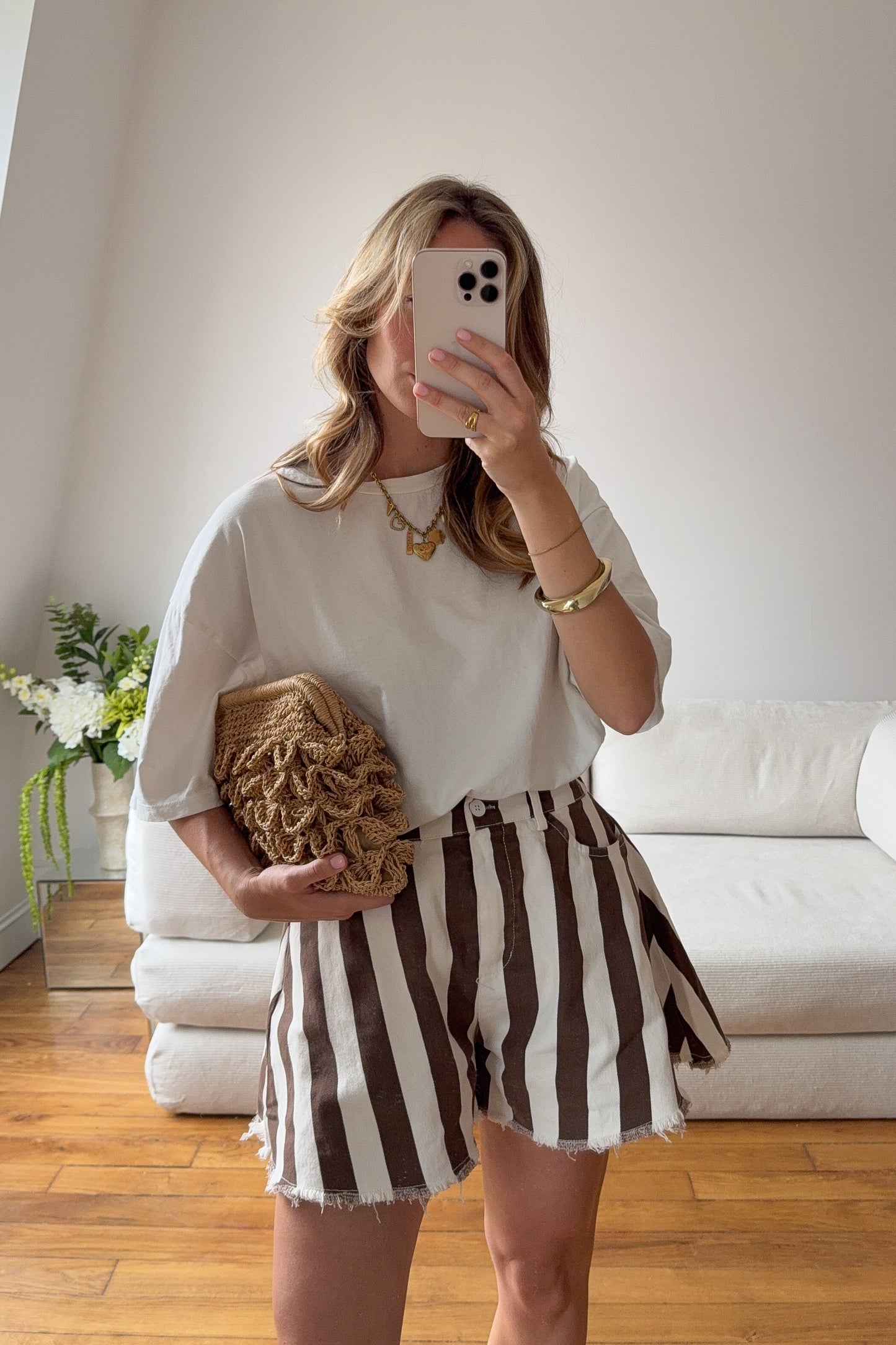 SHORT MARCO MARRON