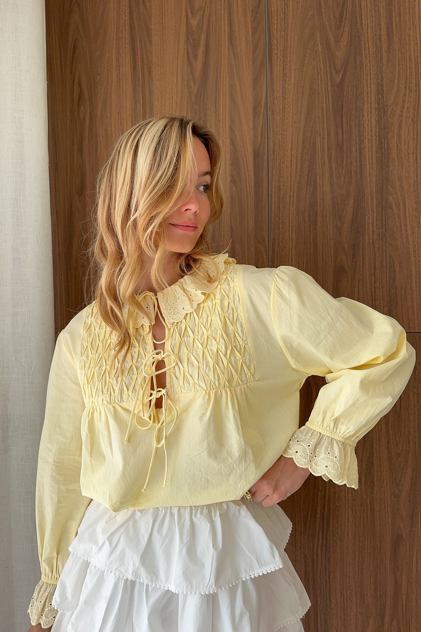 BLOUSE ALIX JAUNE