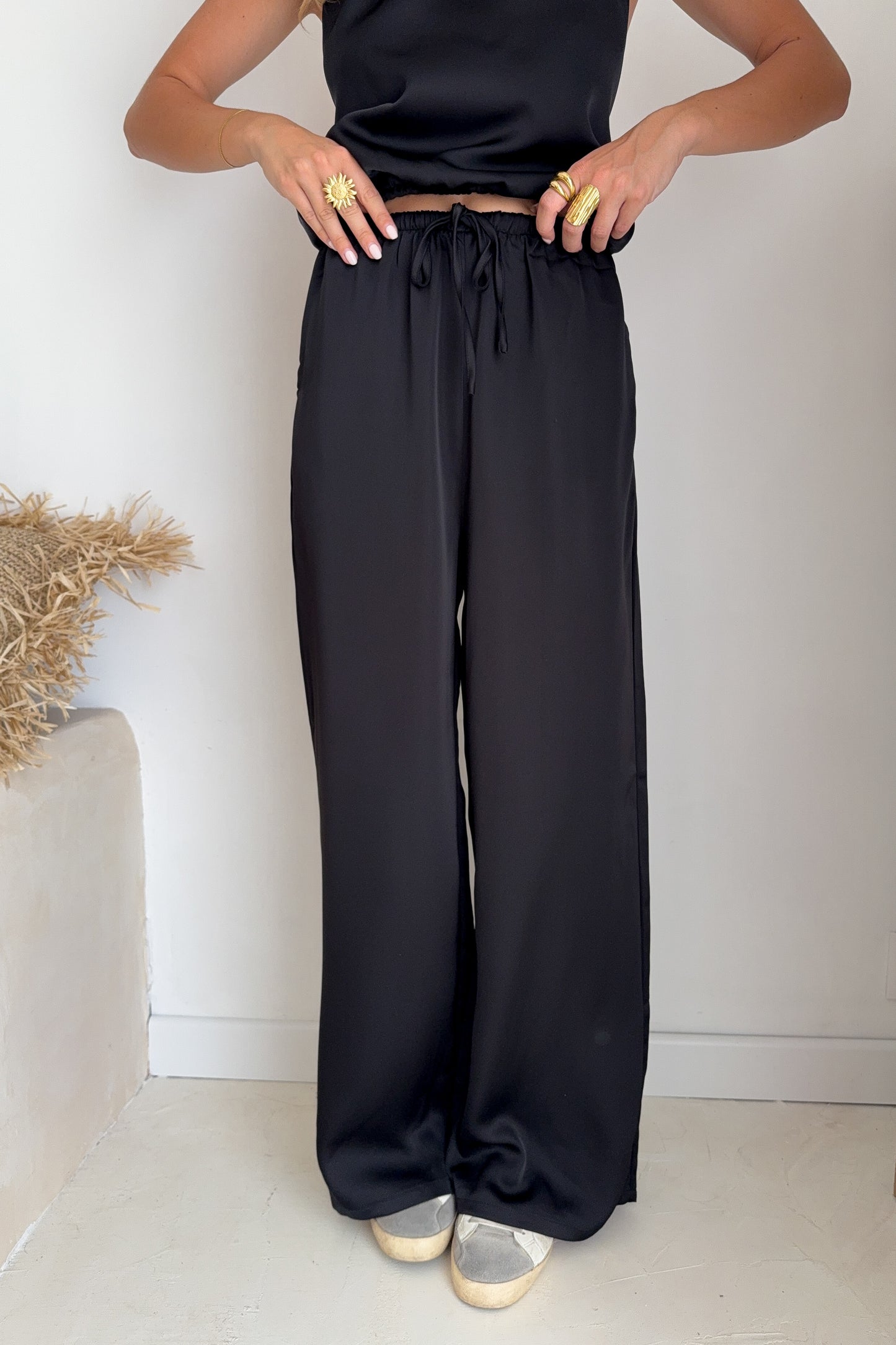 PANTALON GLAZY NOIR