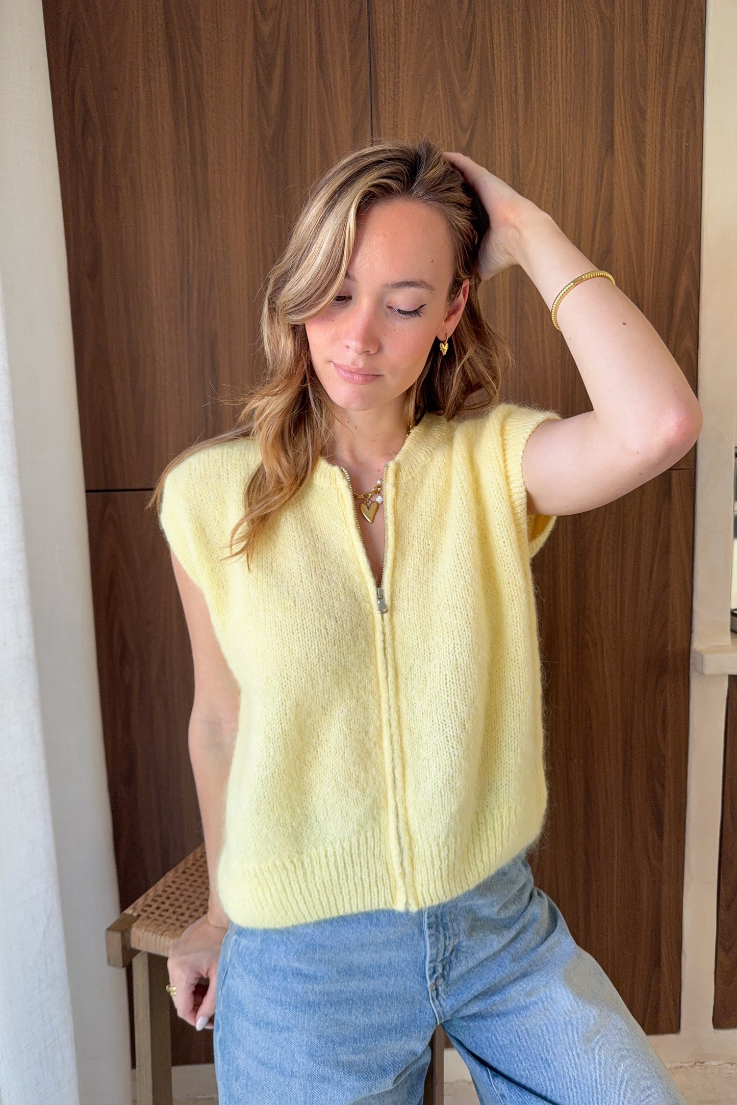 PULL LEONARD JAUNE