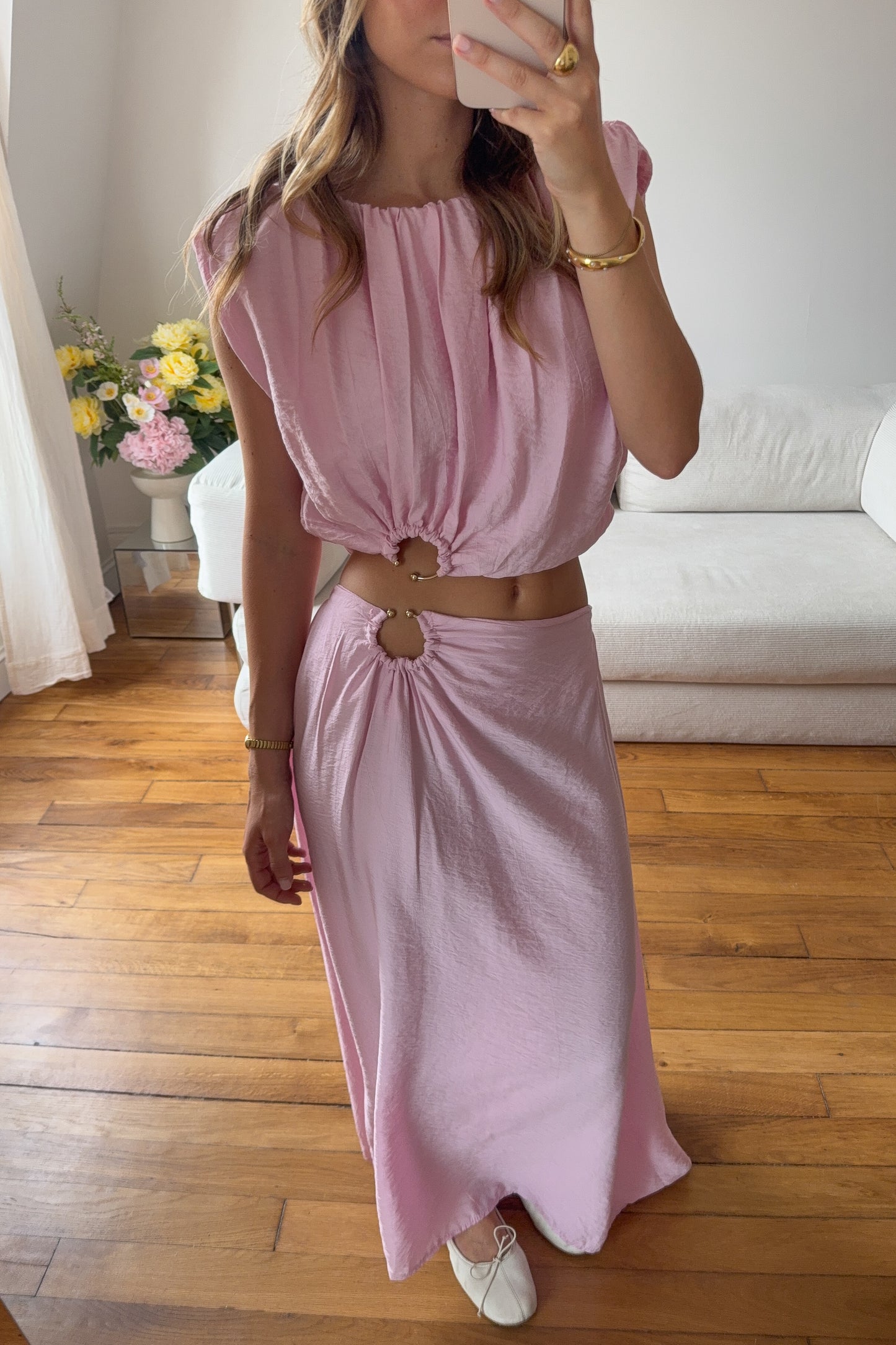 ENSEMBLE EVA ROSE PALE