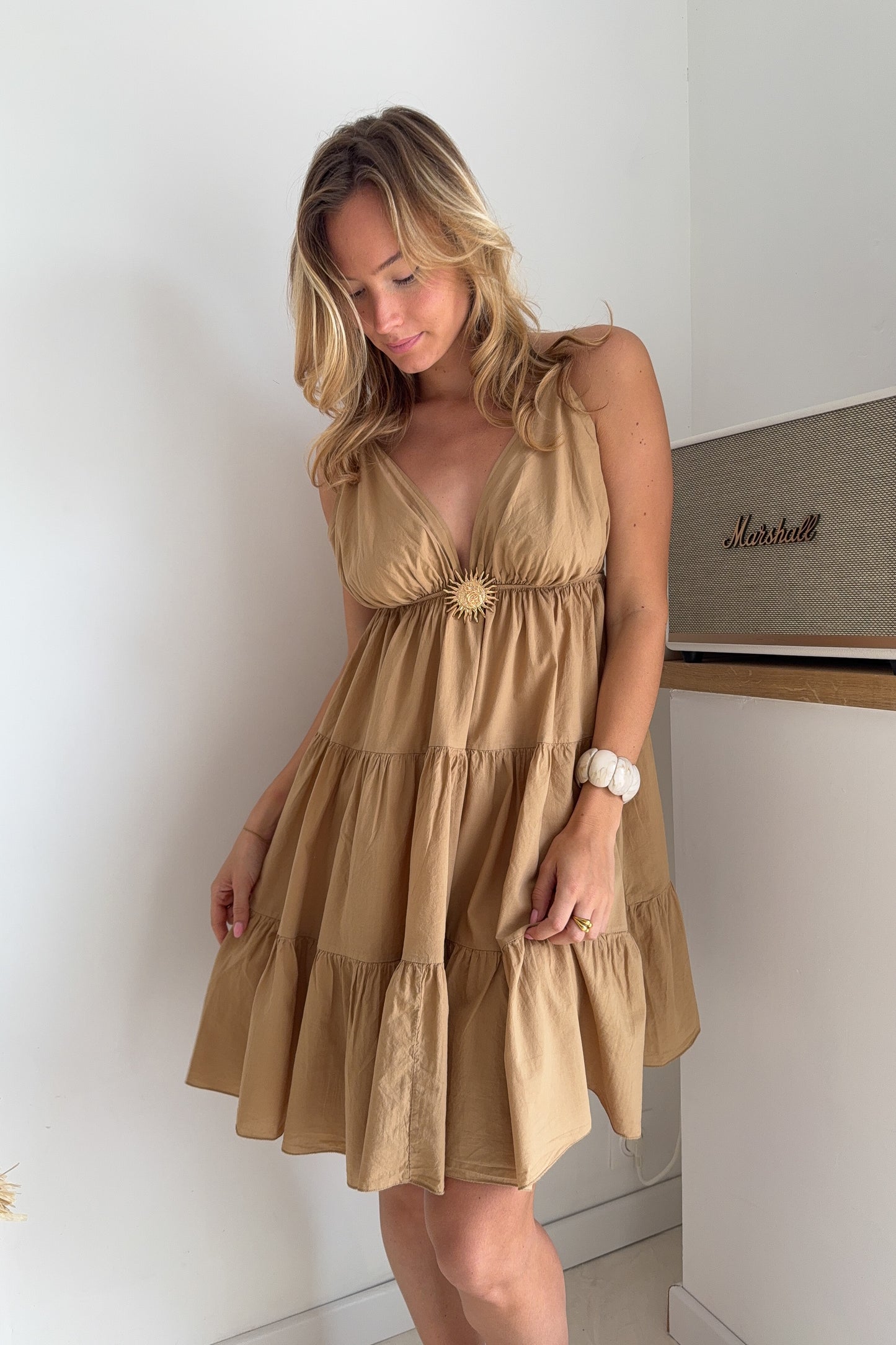 ROBE LUNA CAMEL