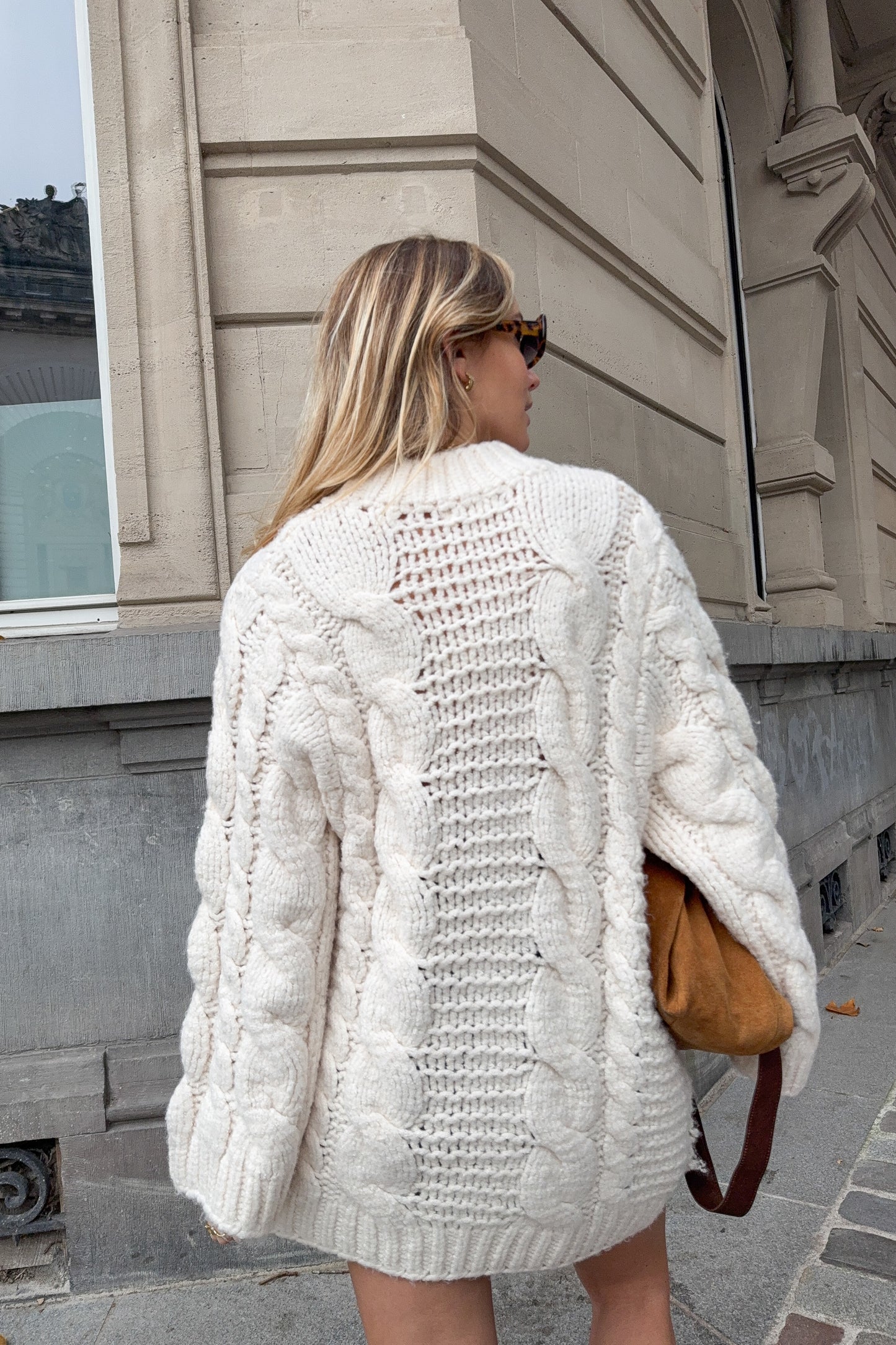 ROBE PULL MONTREAL ECRU