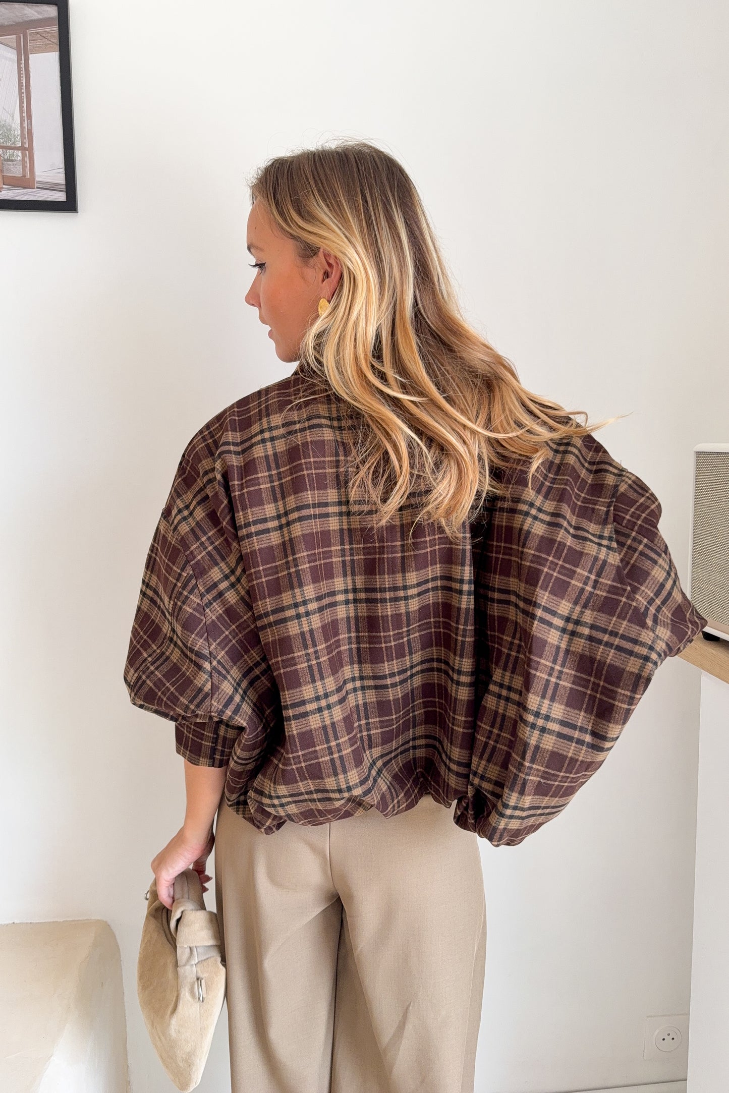 VESTE A CARREAUX EDOUARD