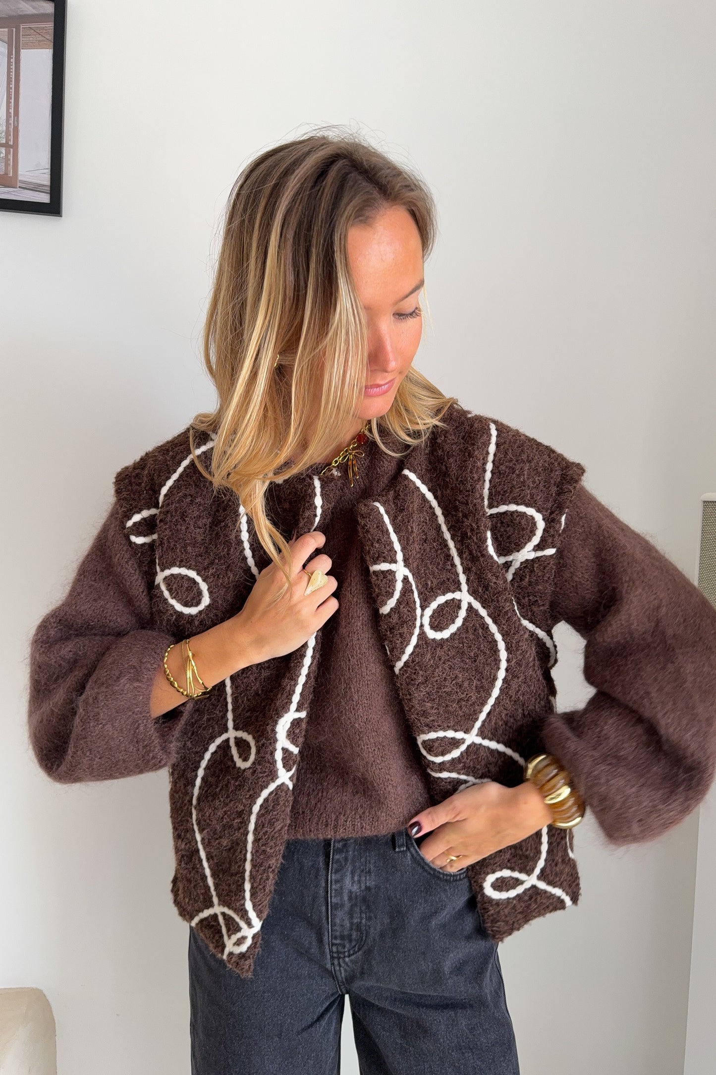 VESTE SANS MANCHES CARLA