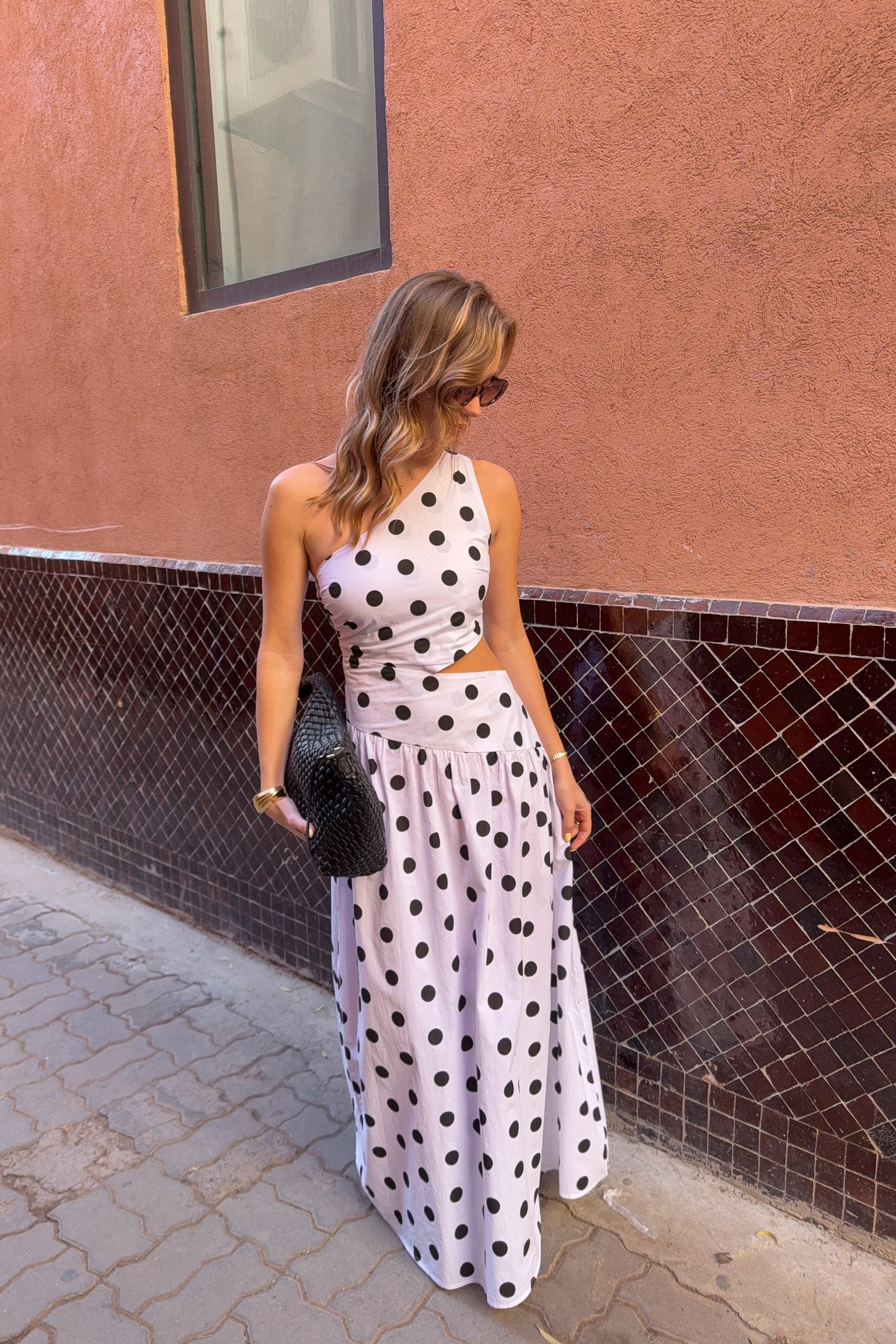 ROBE A POIS MARRAKECH