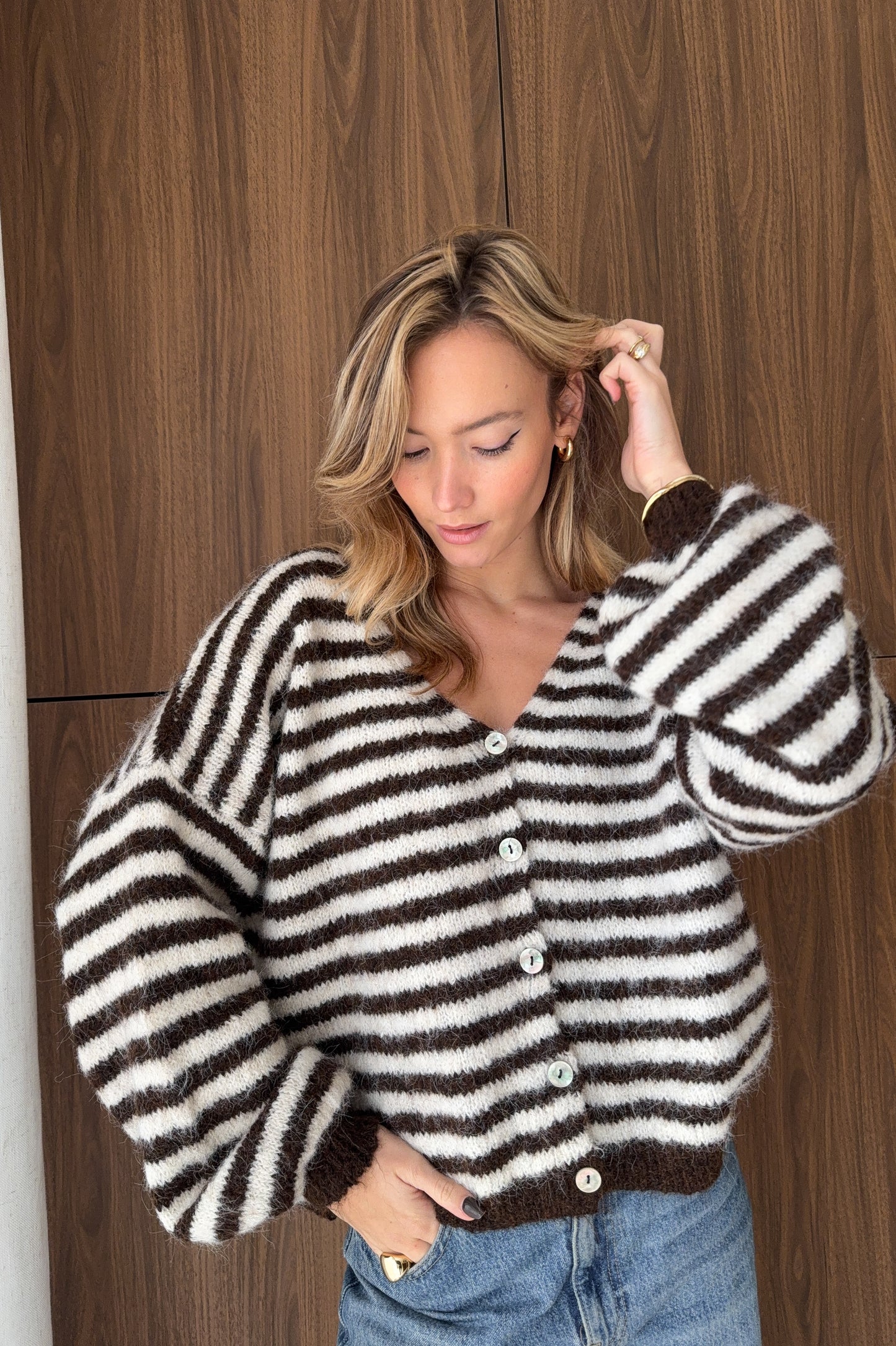 GILET CAROLE RAYE