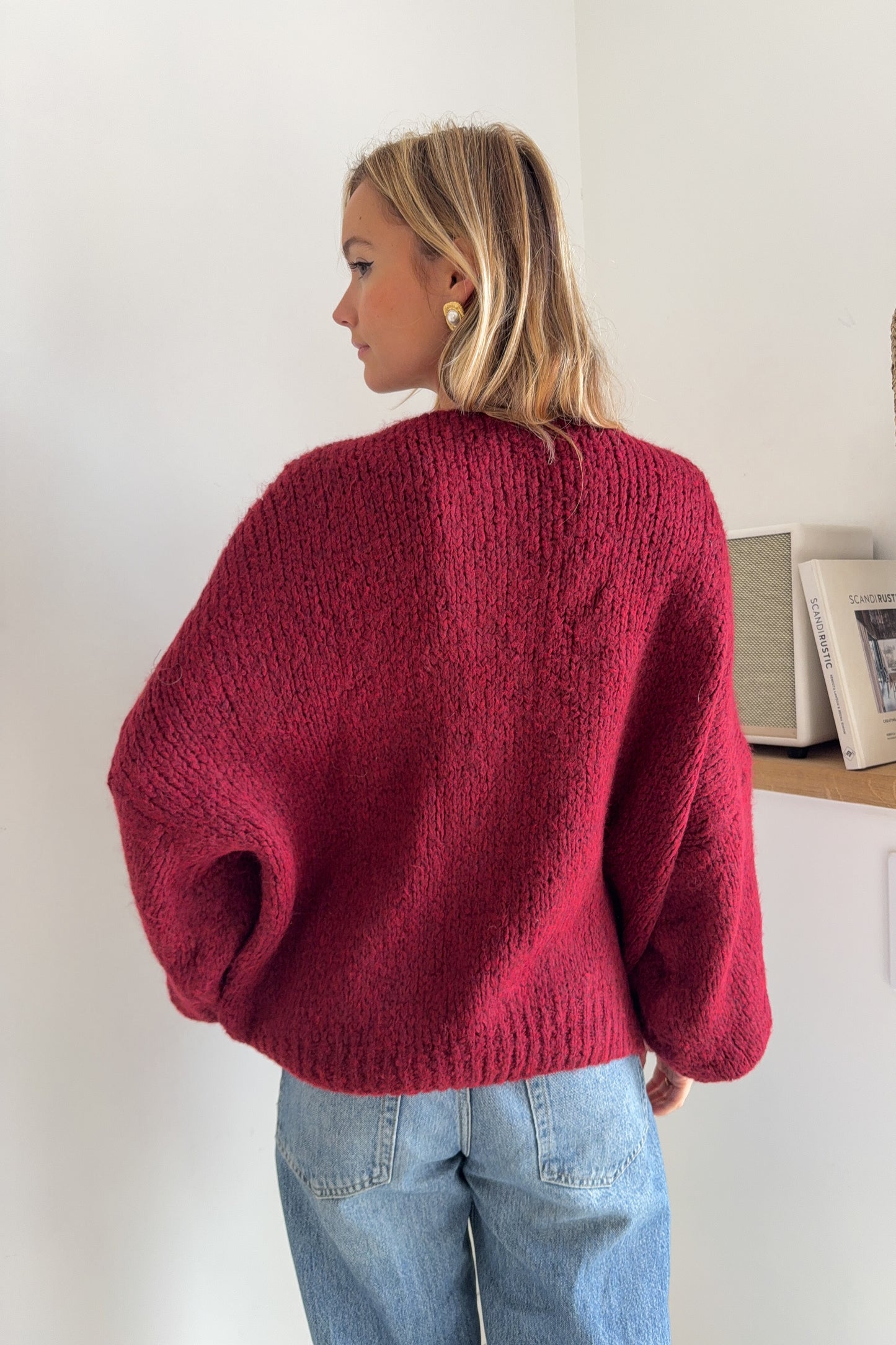 PULL CHARLIE BORDEAUX