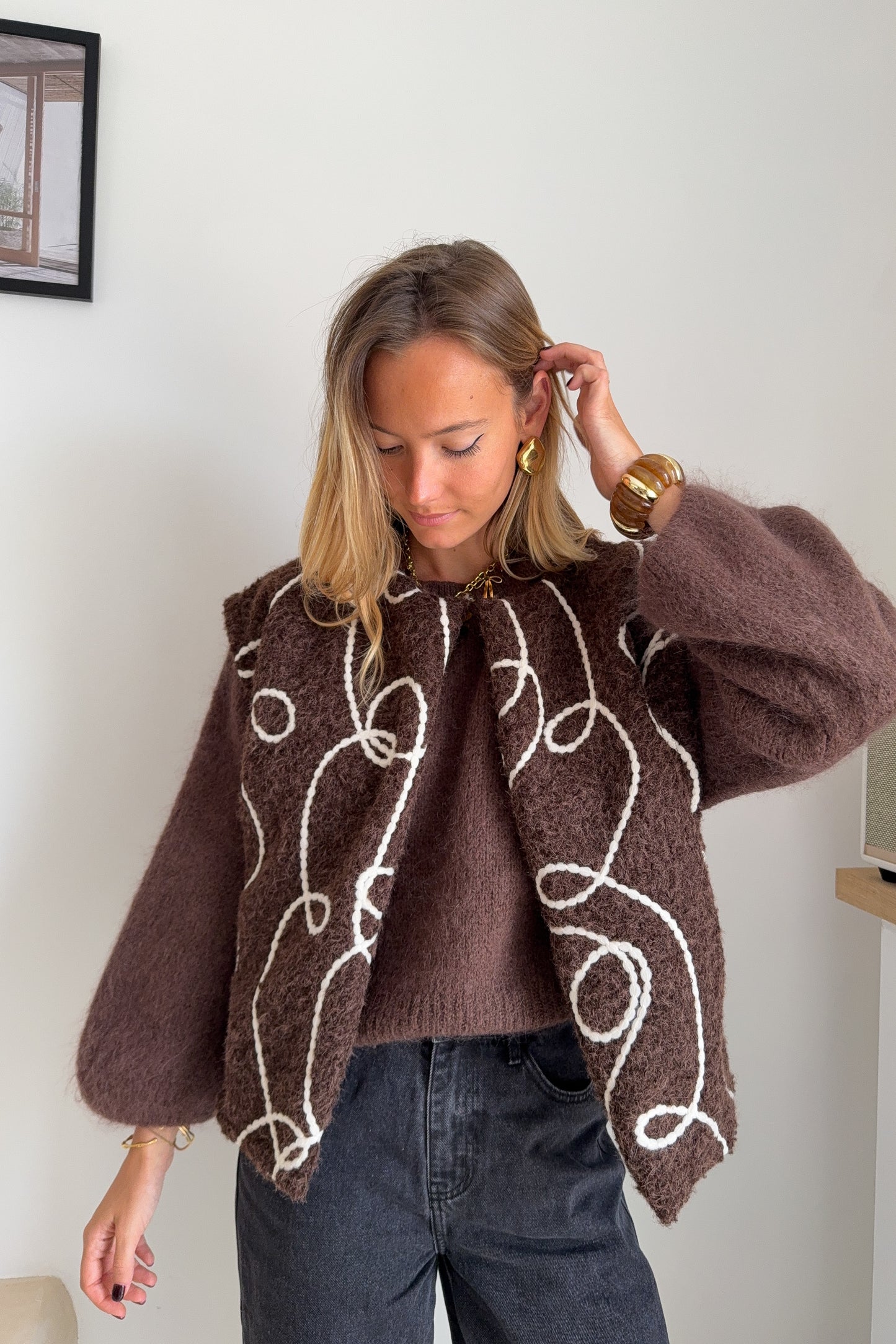 VESTE SANS MANCHES CARLA