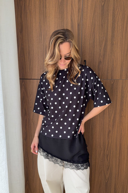 TOP PAUL NOIR OVERSIZE