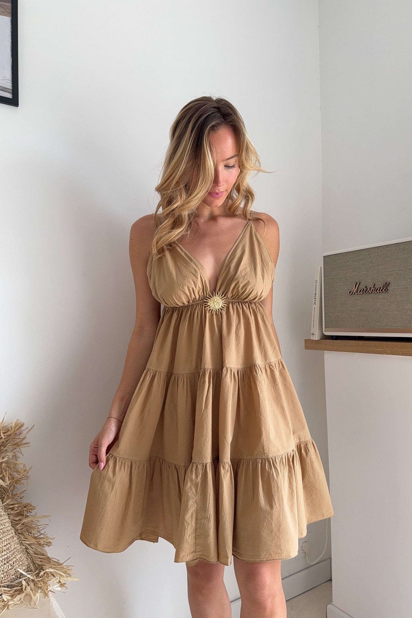 ROBE LUNA CAMEL