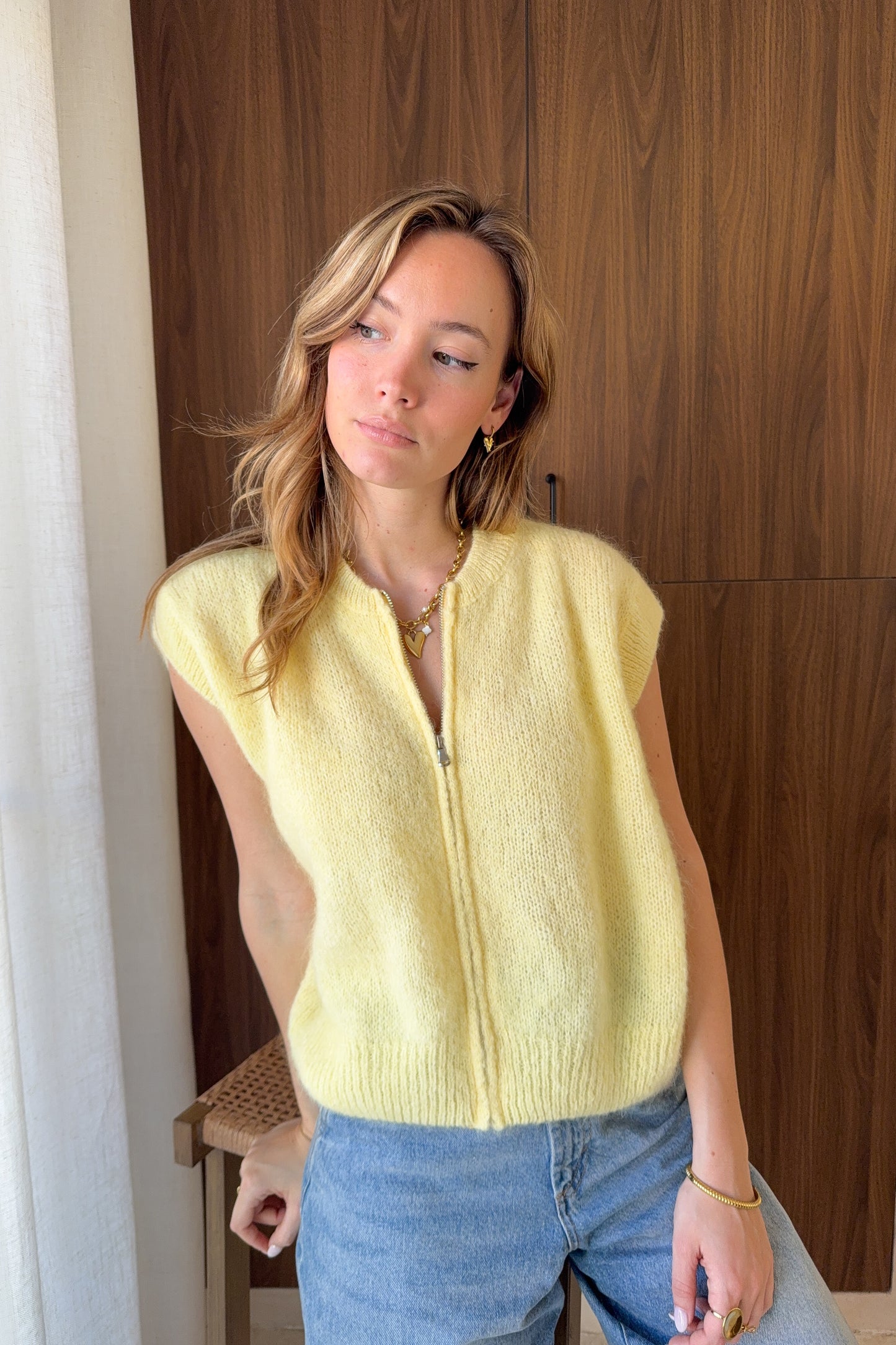 PULL LEONARD JAUNE