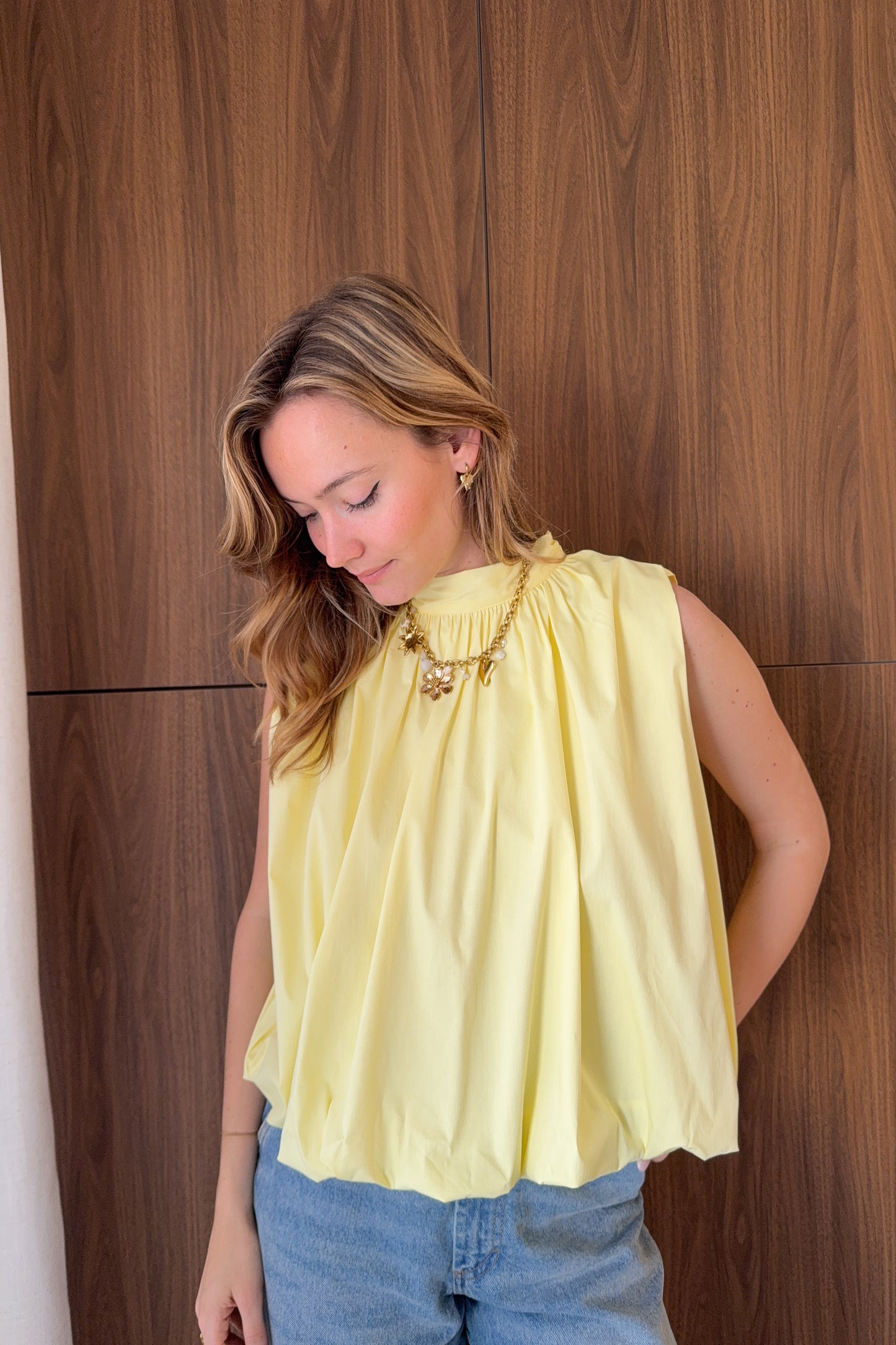 BLOUSE MILA JAUNE