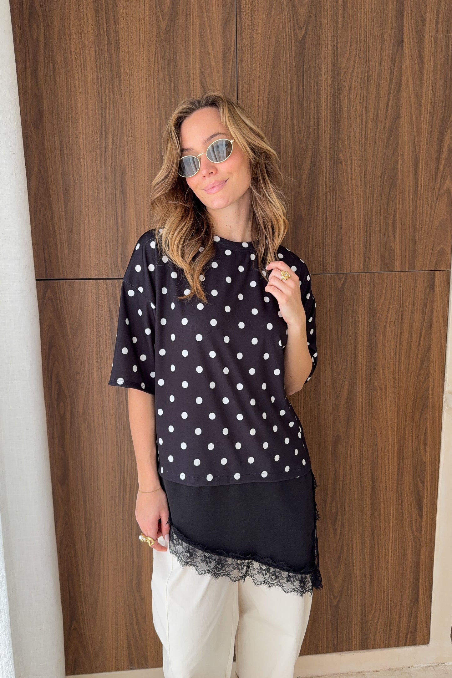 TOP PAUL NOIR OVERSIZE