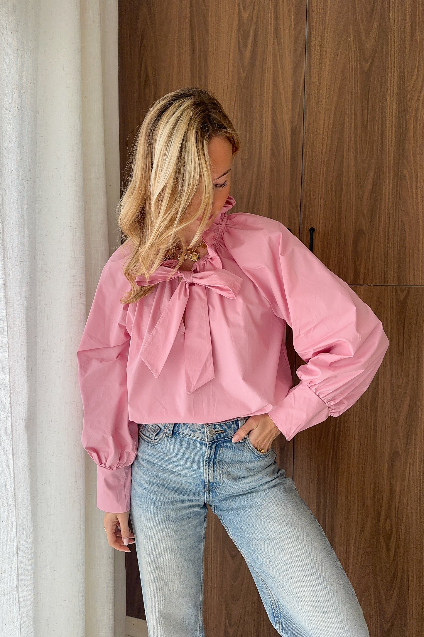 CHEMISIER PENELOPE ROSE