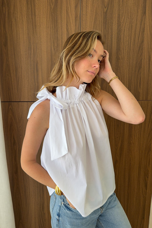 TOP CHARLOTTE ECRU