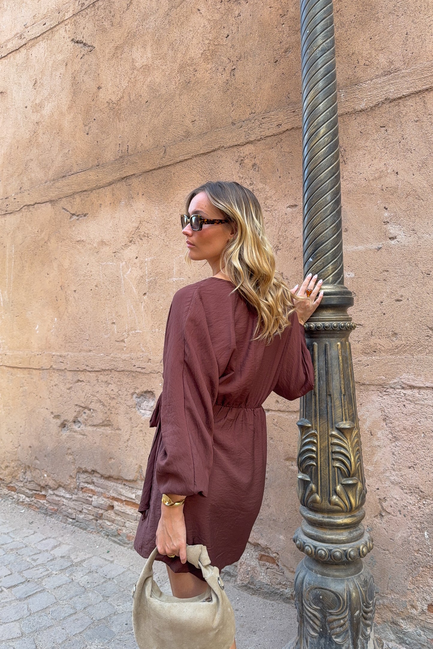 ROBE DAPHNE MARRON