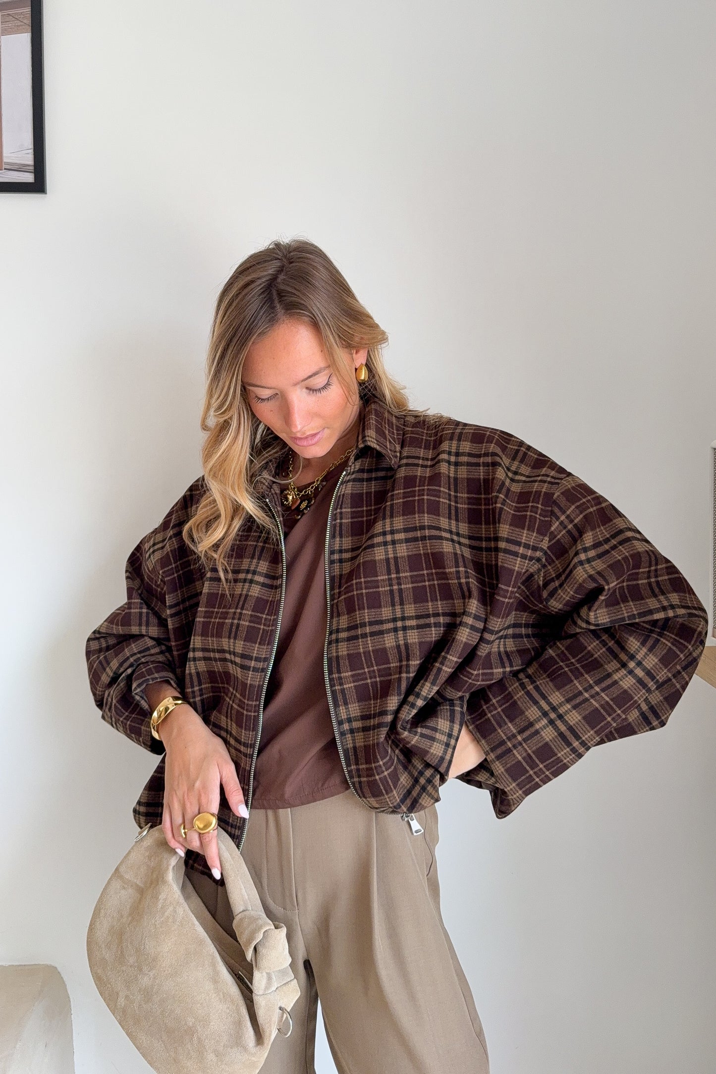 VESTE A CARREAUX EDOUARD