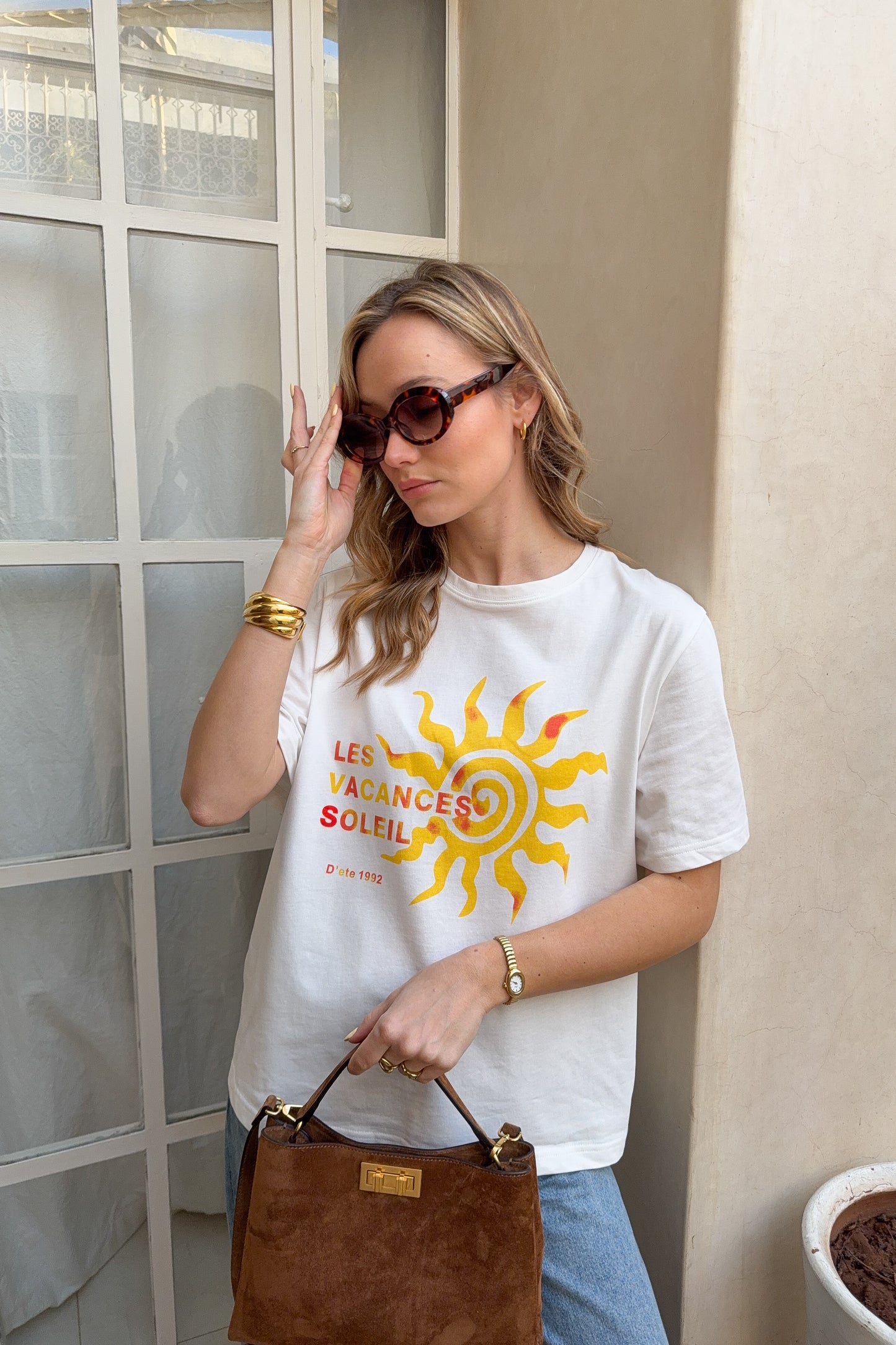 T.SHIRT "LES VACANCES AU SOLEIL"