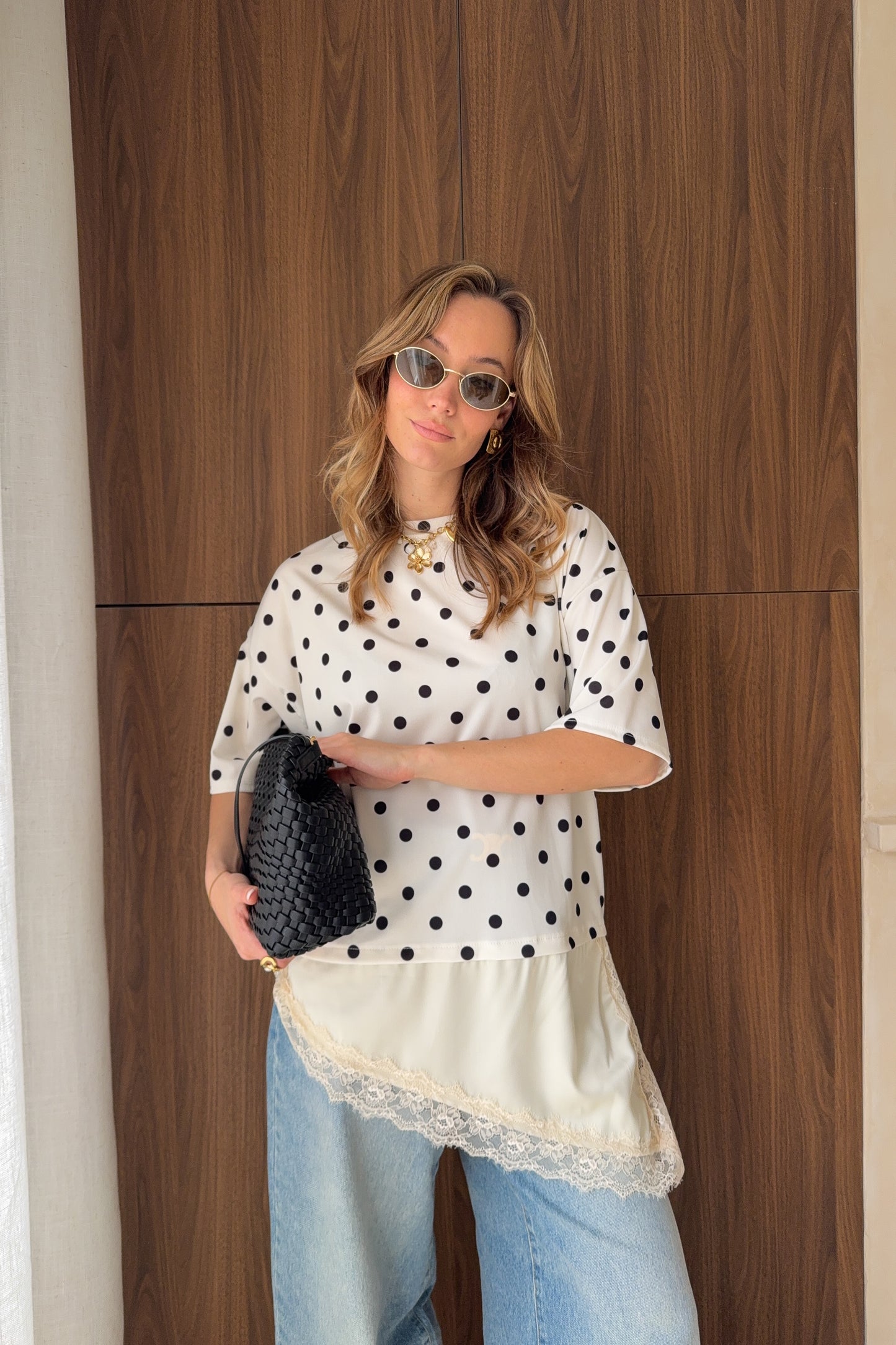 TOP PAUL ECRU OVERSIZE