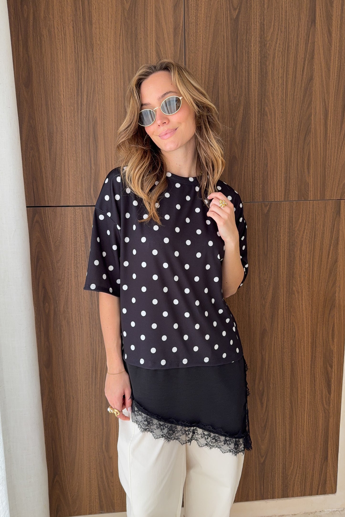 TOP PAUL NOIR OVERSIZE