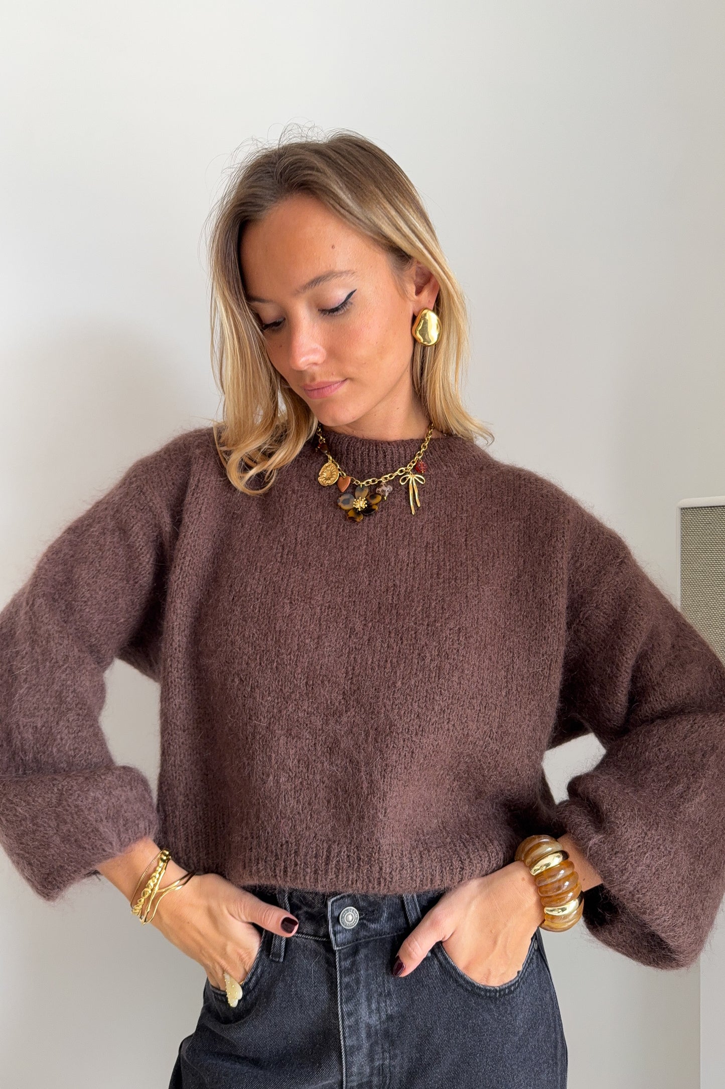 MAILLE STEVEN CHOCOLAT