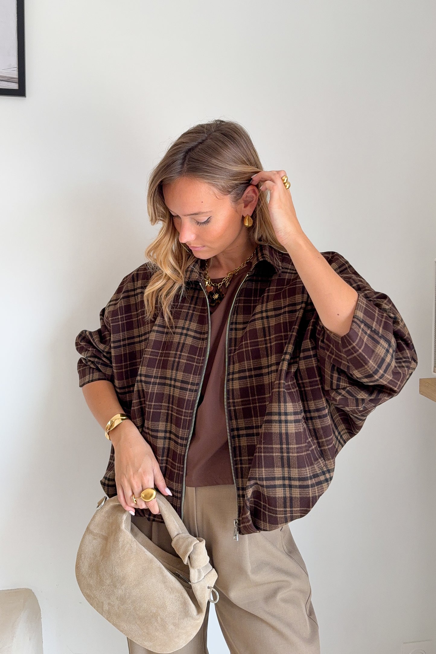 VESTE A CARREAUX EDOUARD