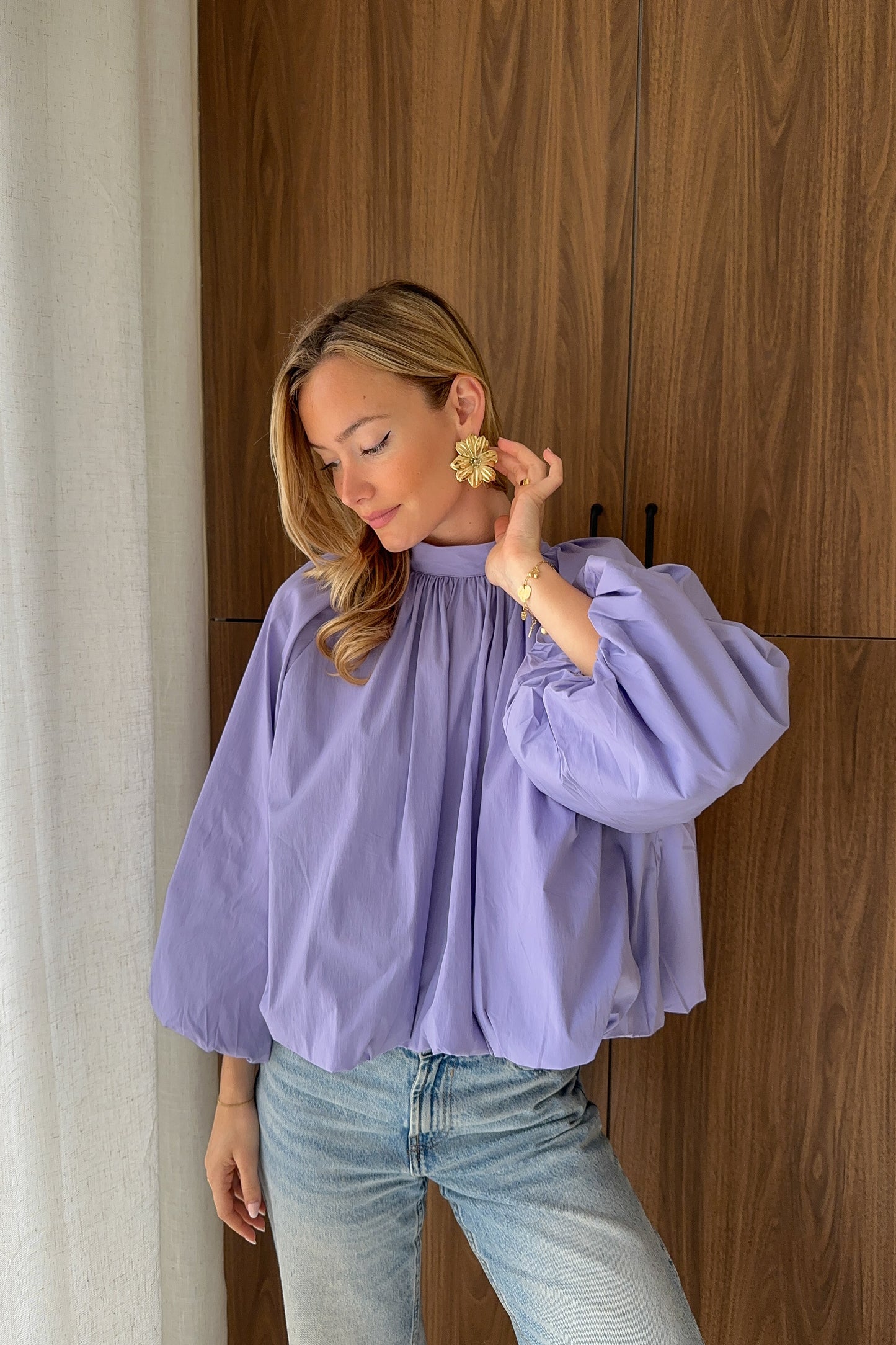 BLOUSE VALENTINA LILAS