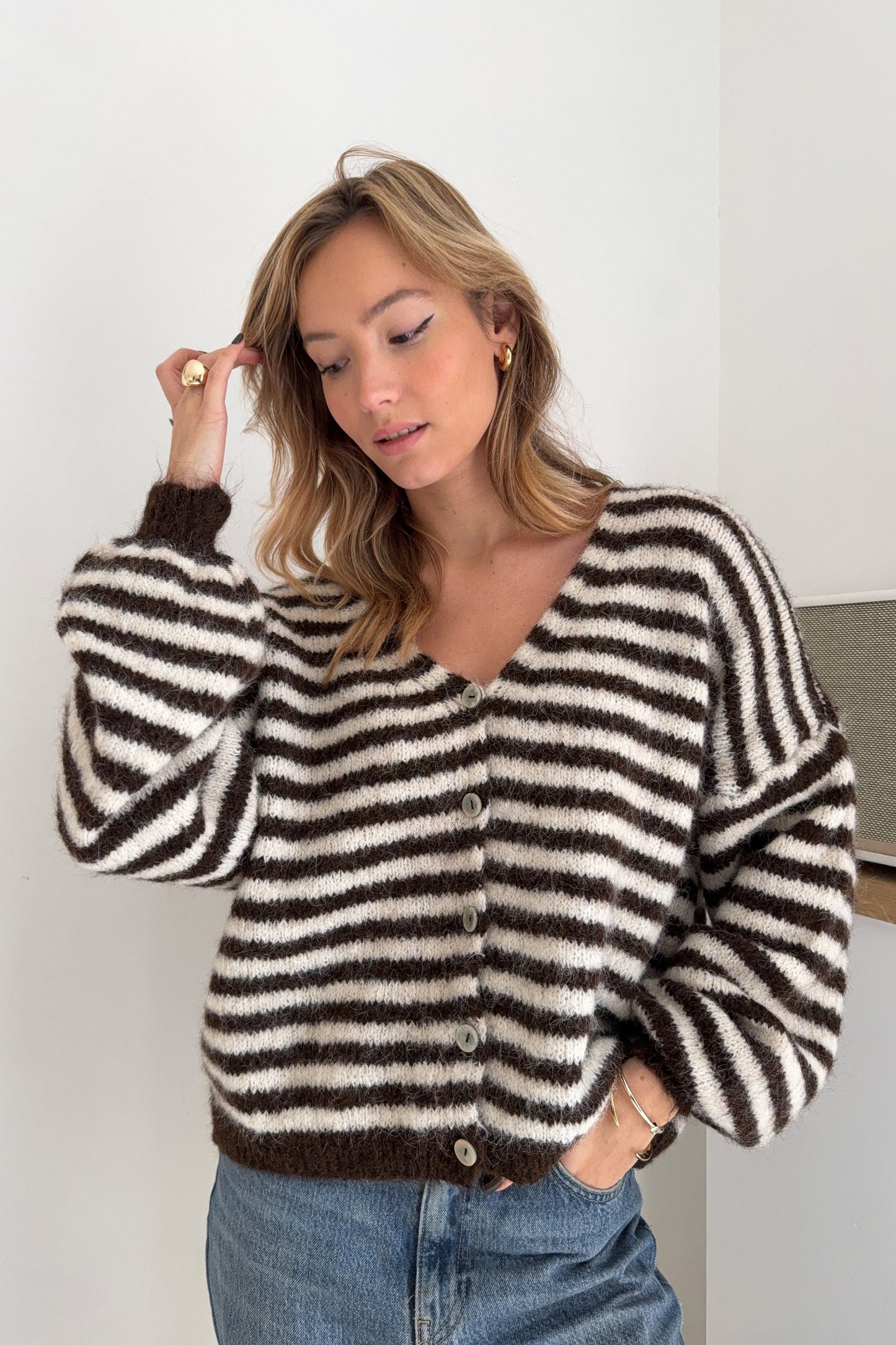 GILET CAROLE RAYE