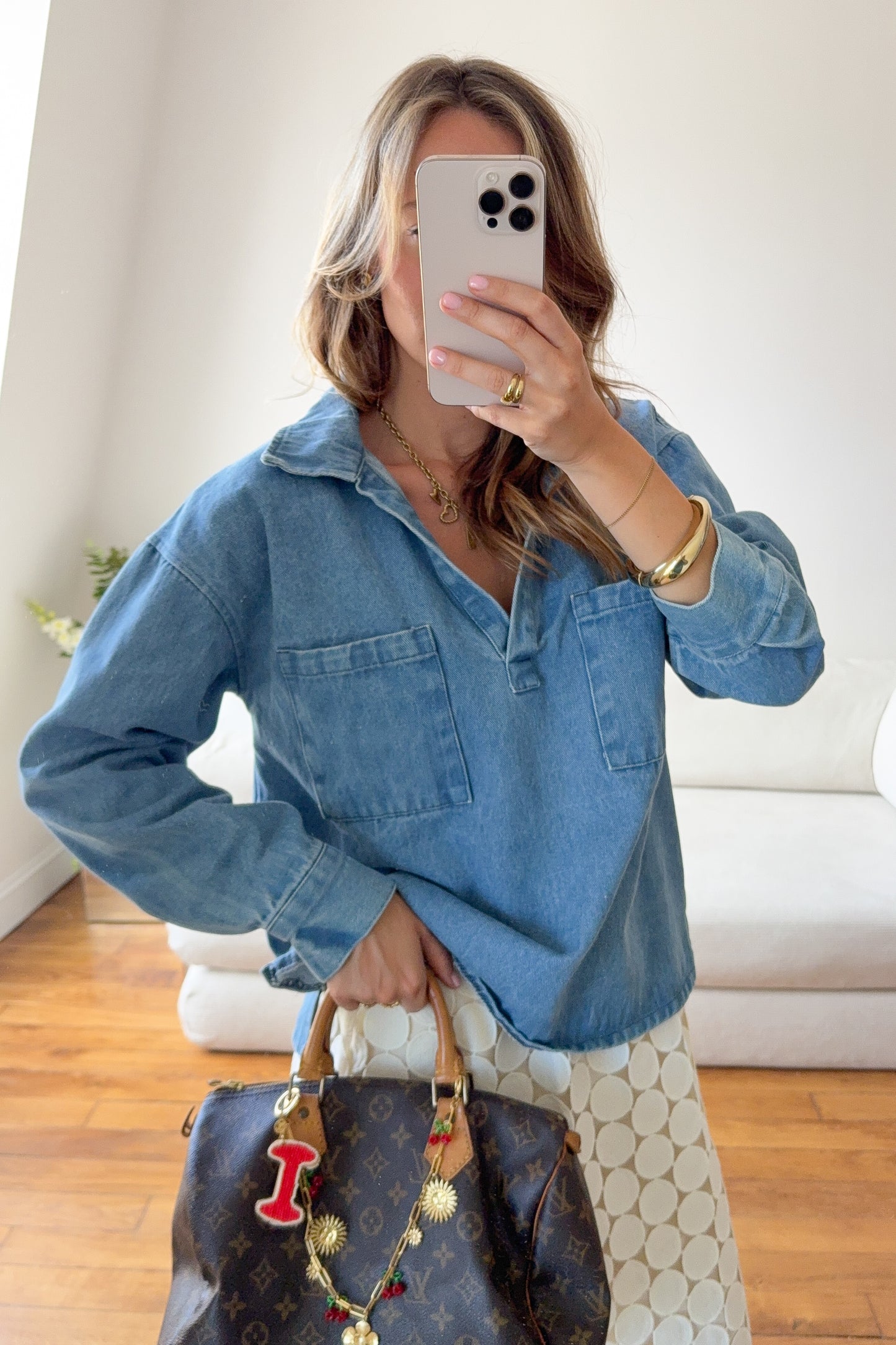 CHEMISE EN JEAN ENAMORA