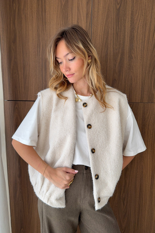 VESTE SANS MANCHES SOLIA