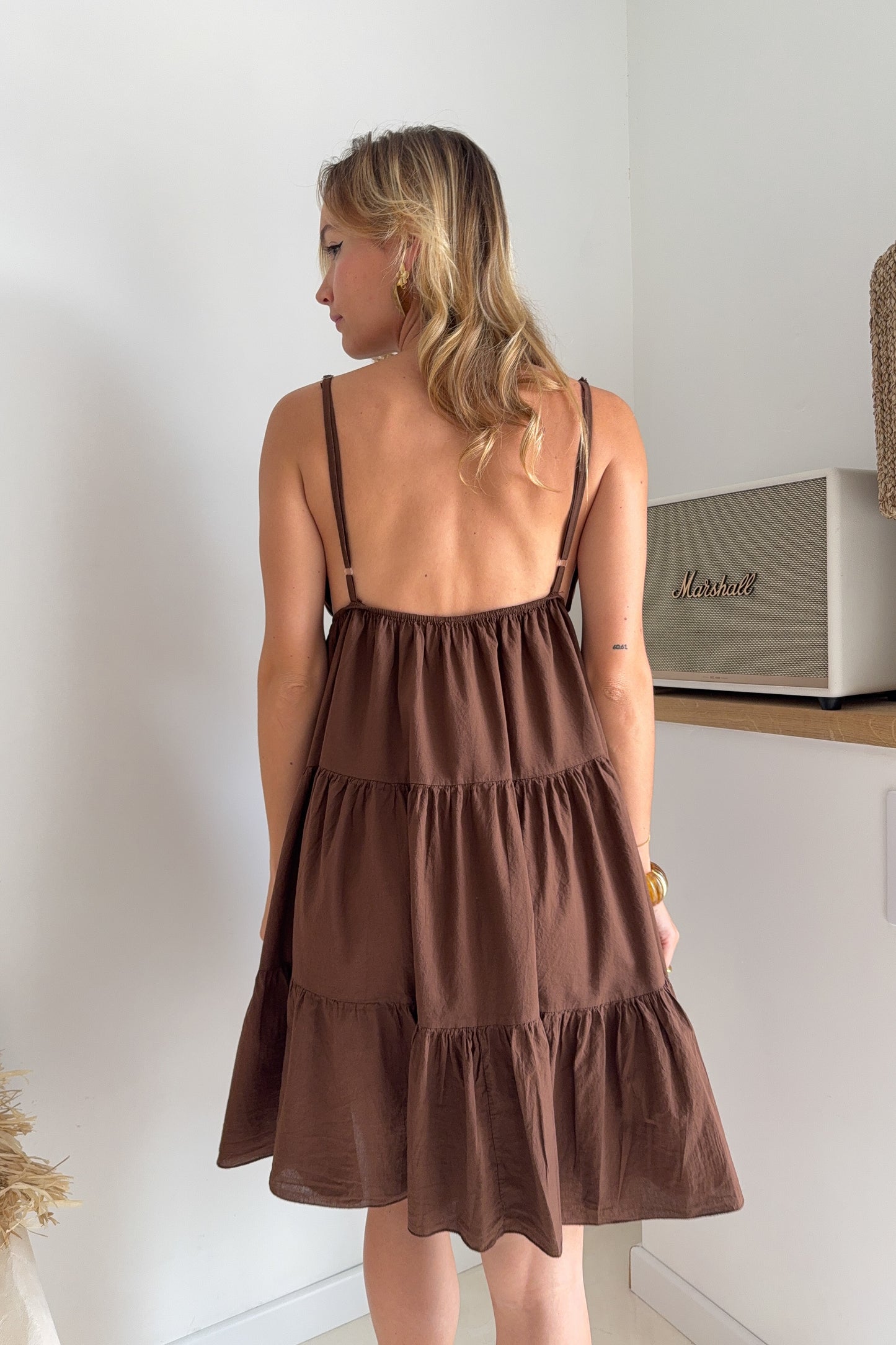 ROBE LUNA CHOCOLAT