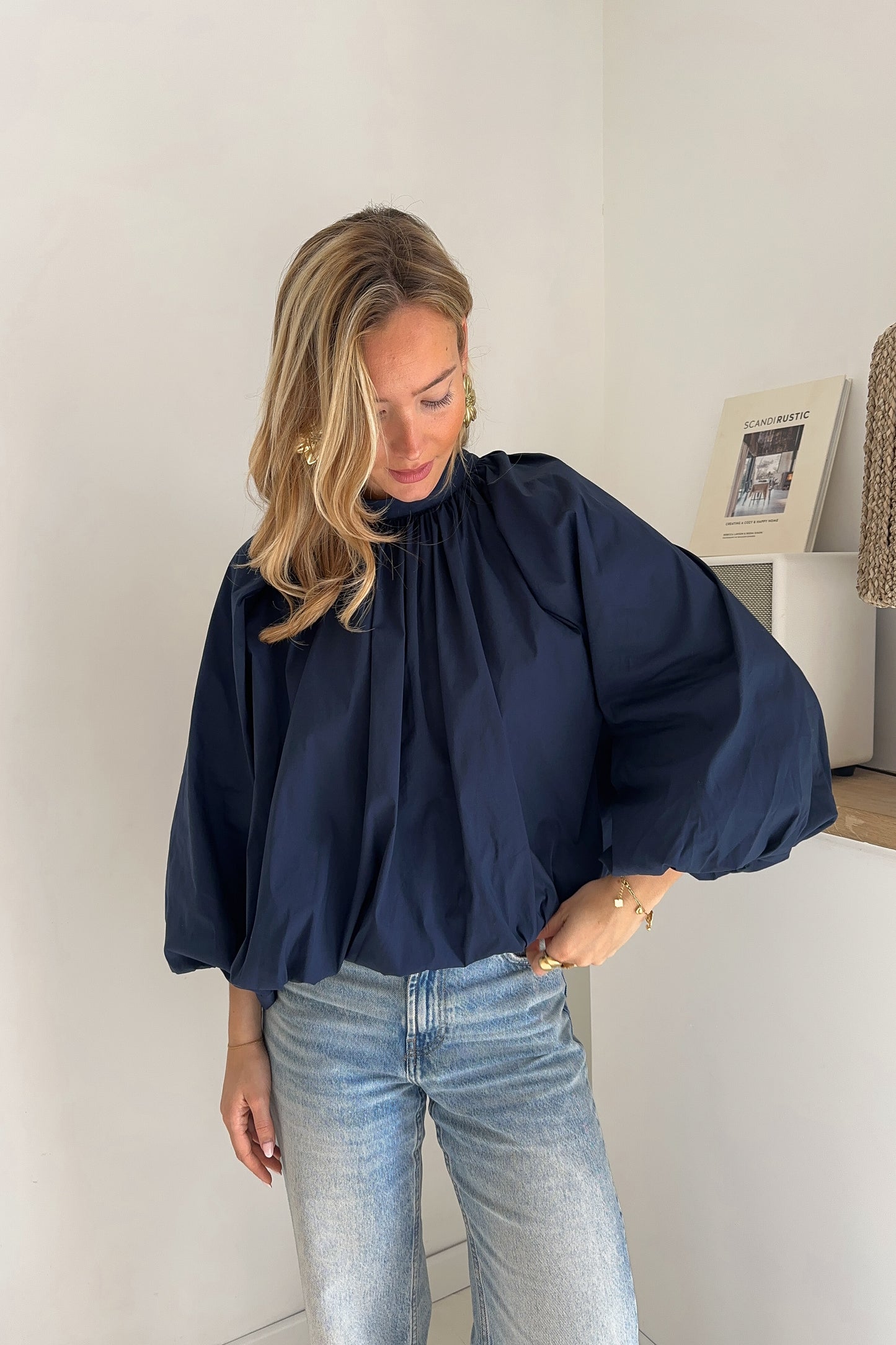 BLOUSE VALENTINA MARINE