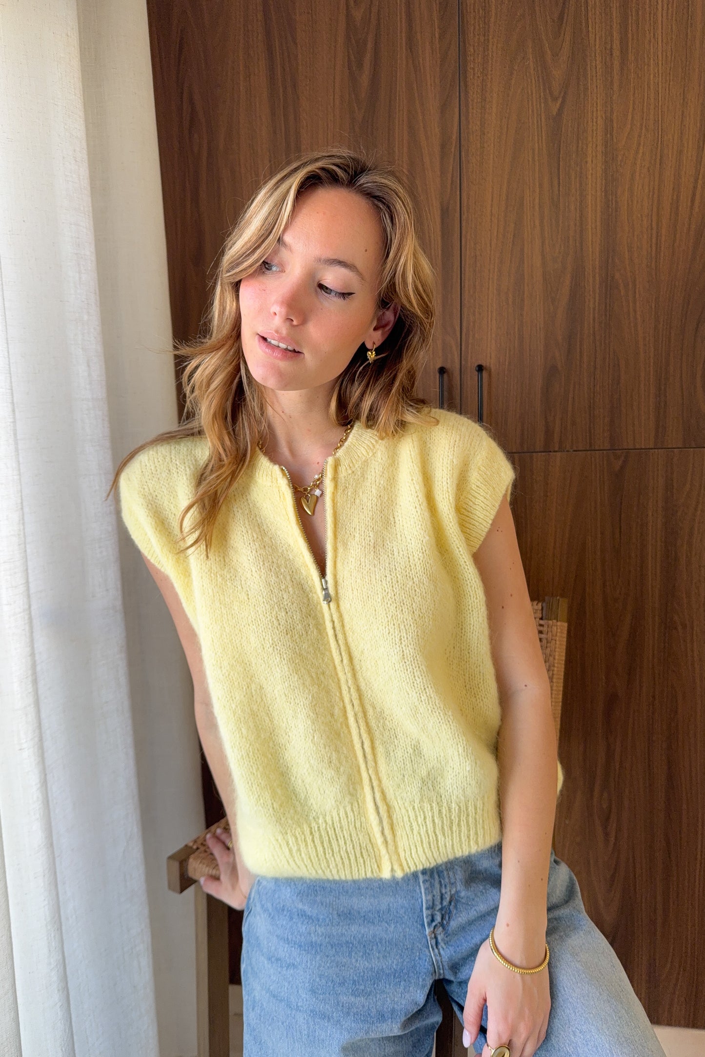 PULL LEONARD JAUNE