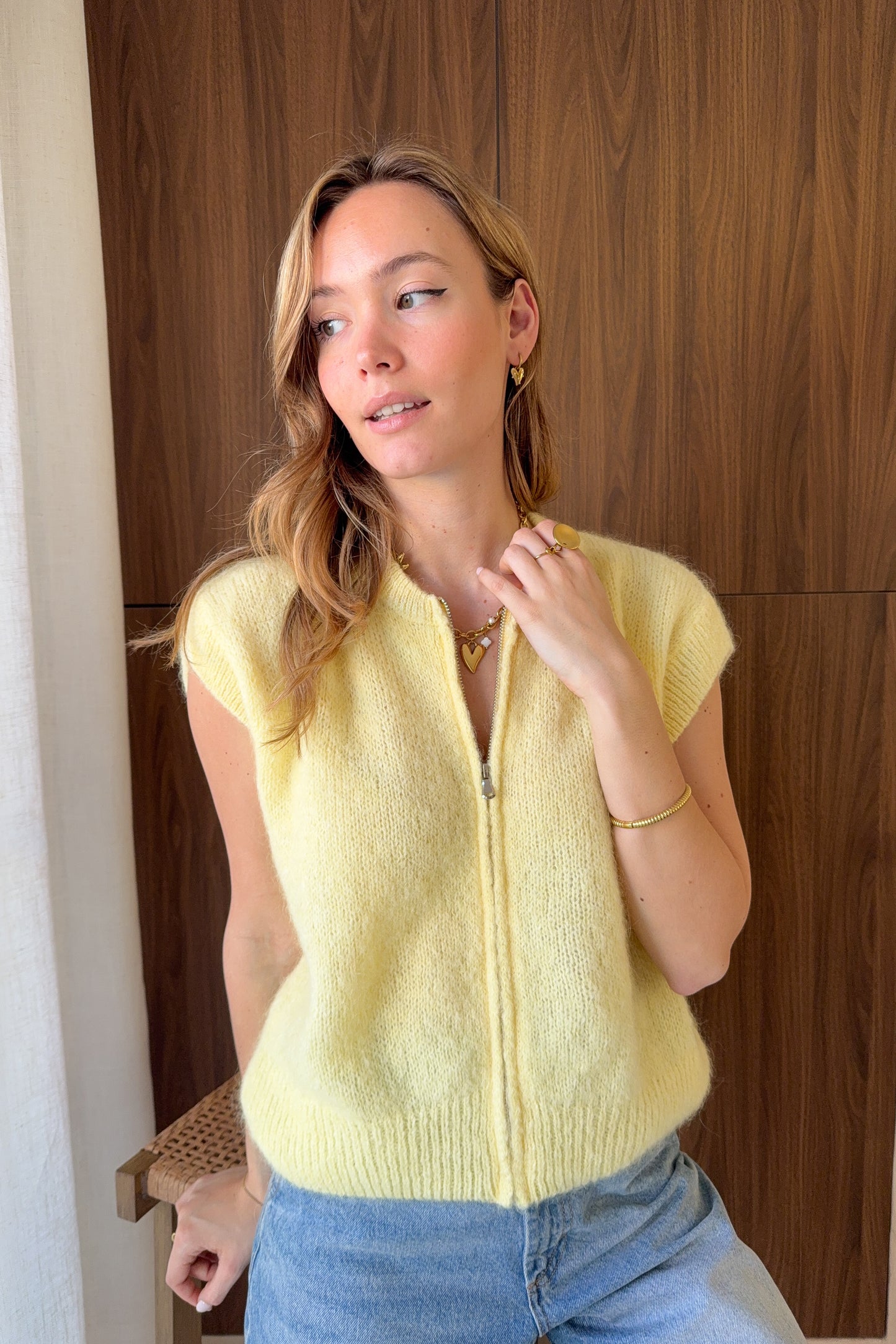 PULL LEONARD JAUNE