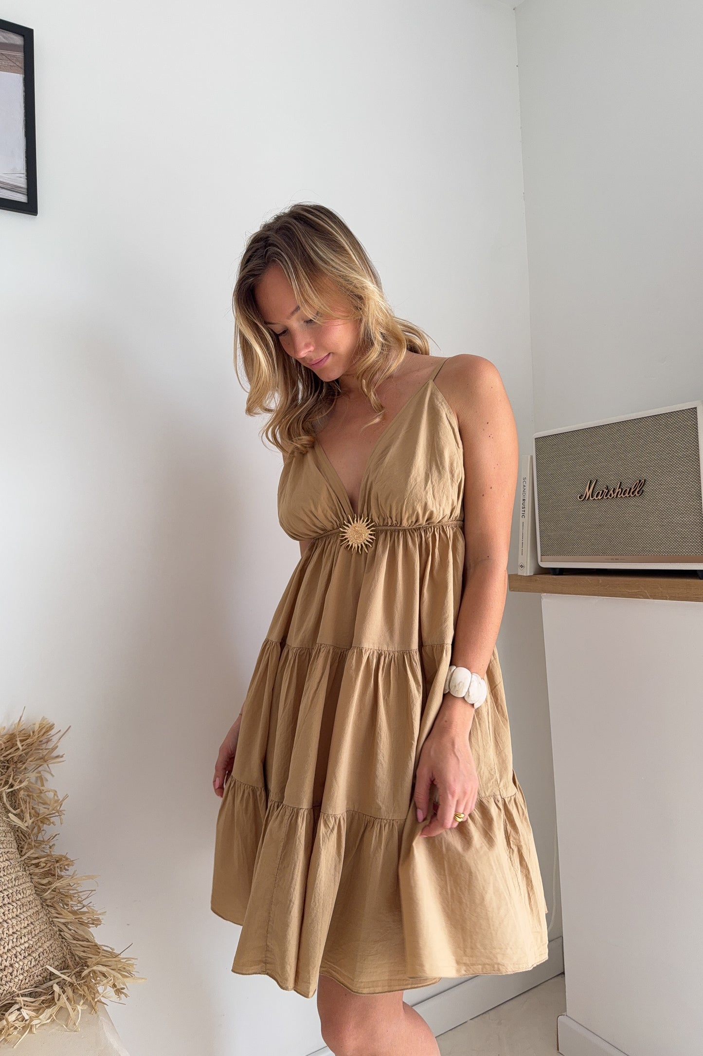 ROBE LUNA CAMEL